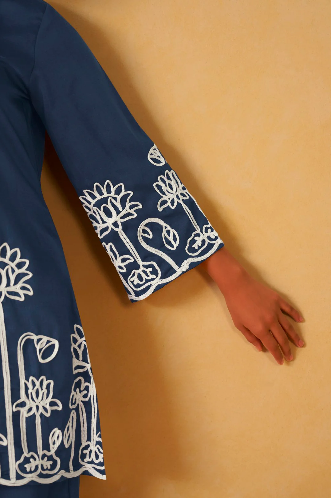 Trisha Azure Cotton Co-ord Set - Image 6