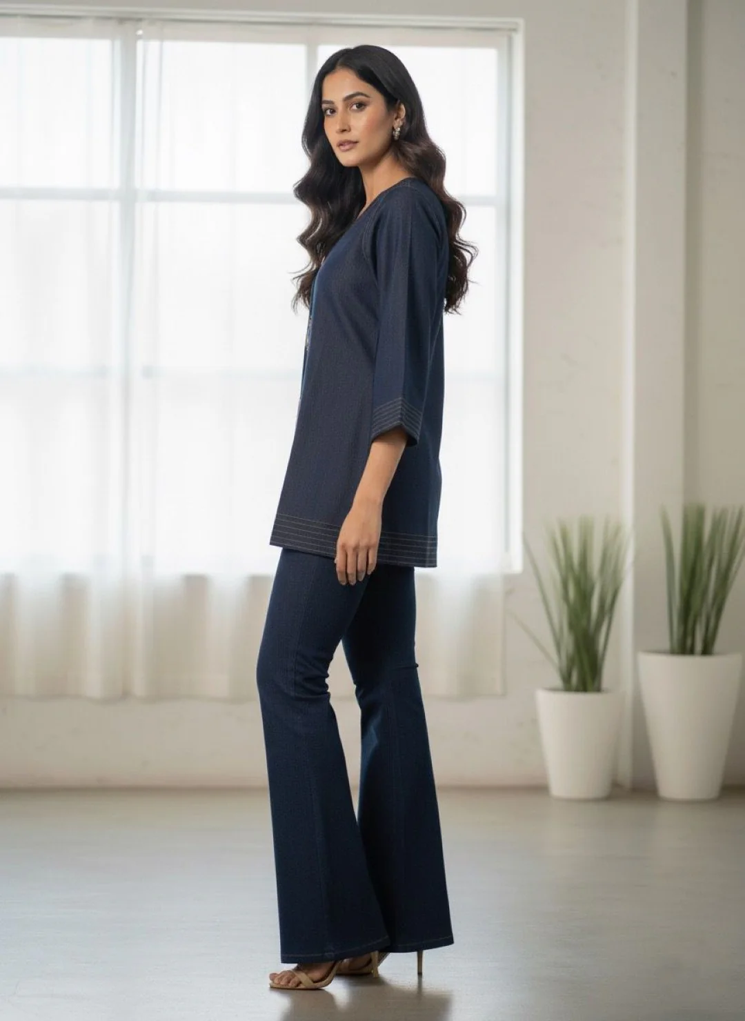Prisha Denim Cotton co-ord set - Image 9