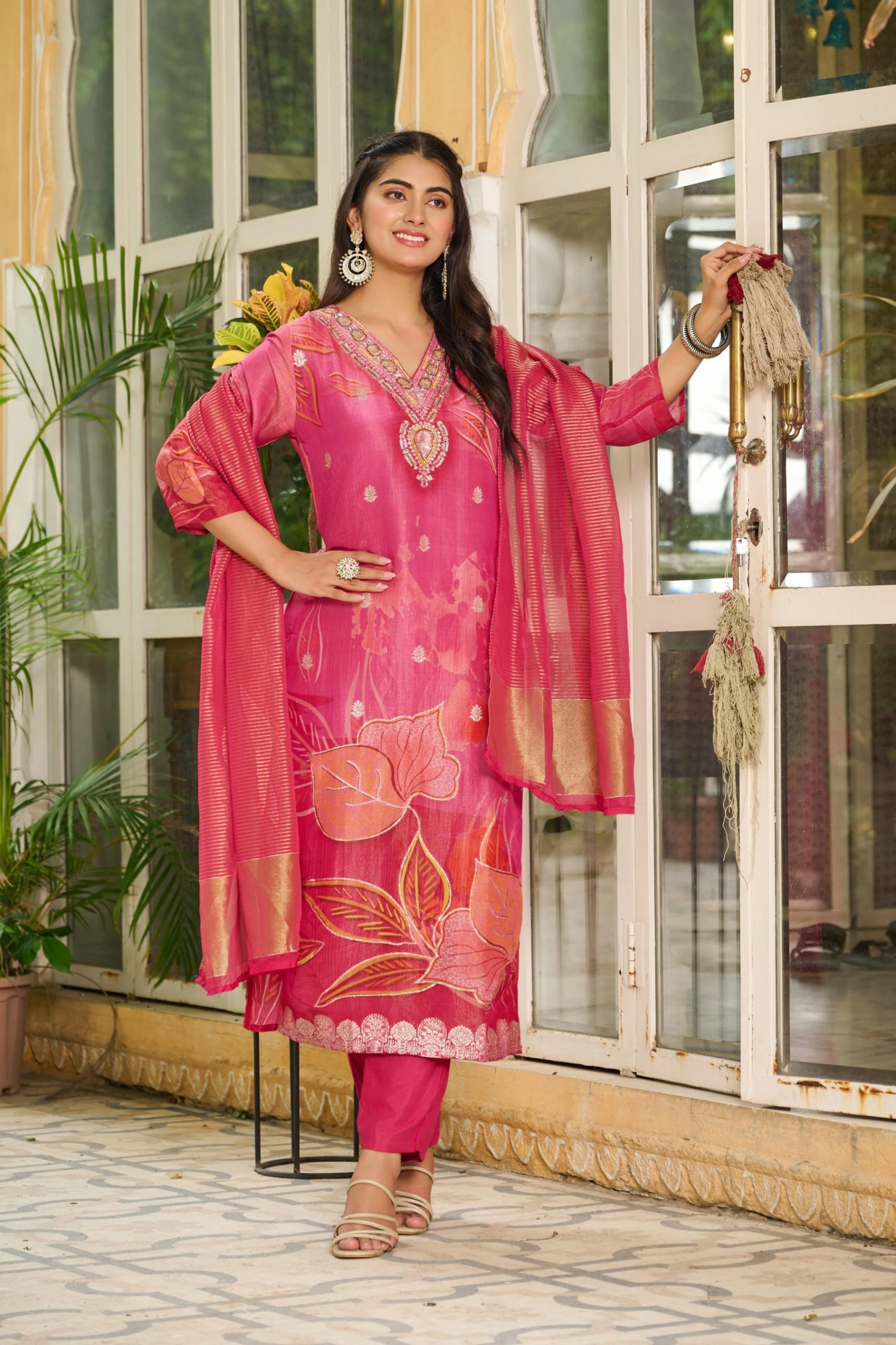 Malti Cranby Printed Suit Set - Image 4