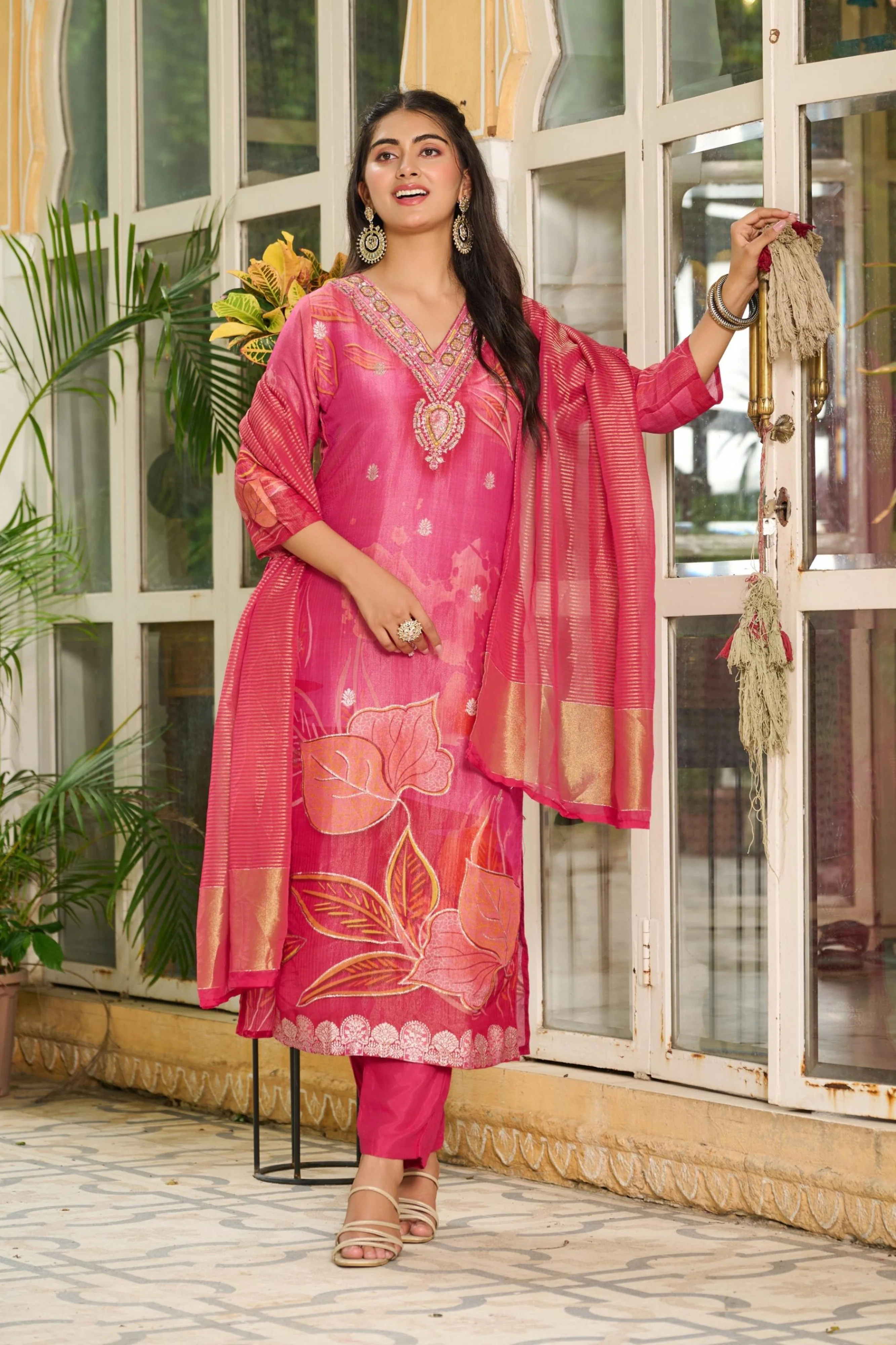 Malti Cranby Printed Suit Set - Image 5