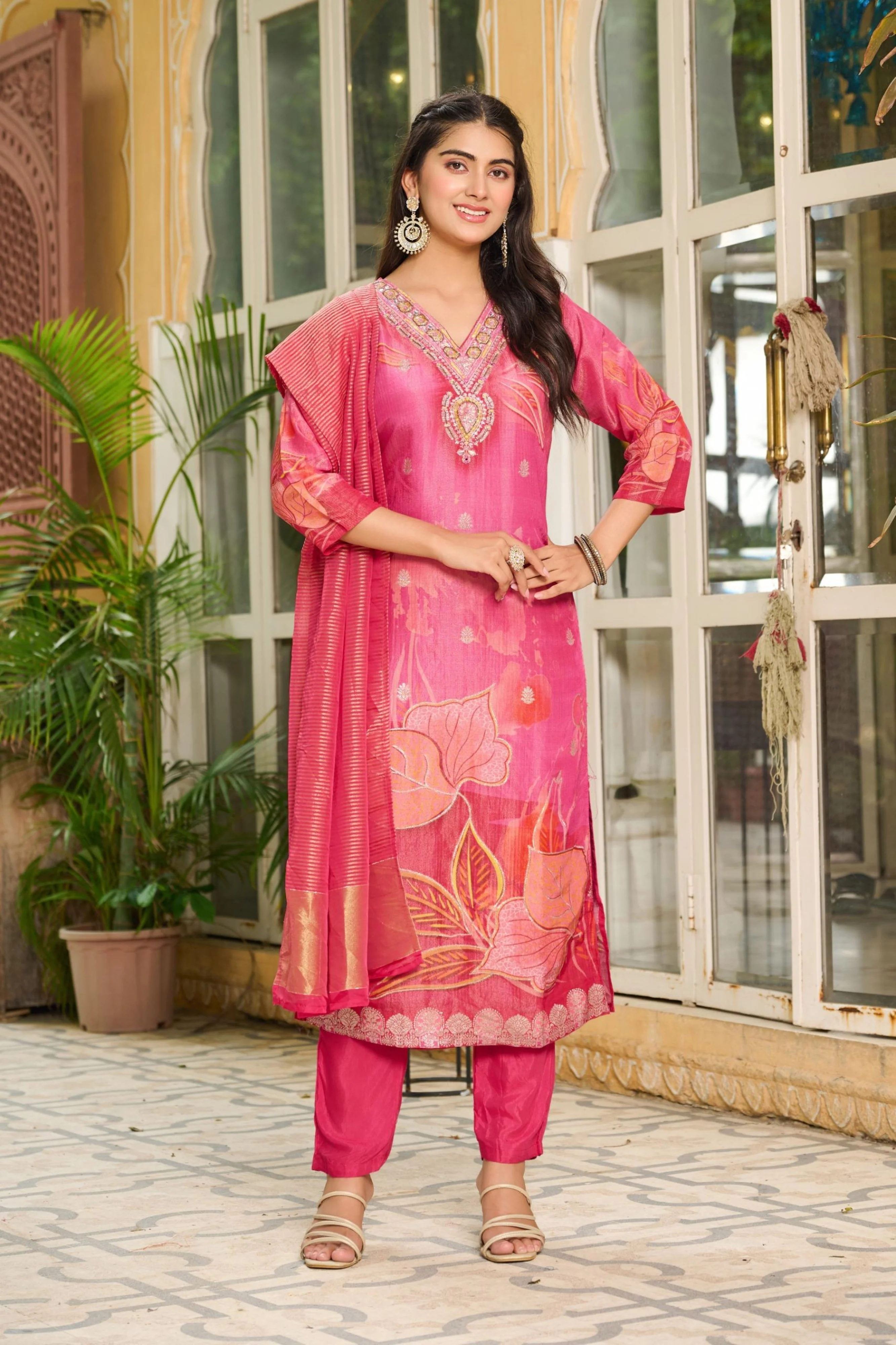 Malti Cranby Printed Suit Set - Image 6