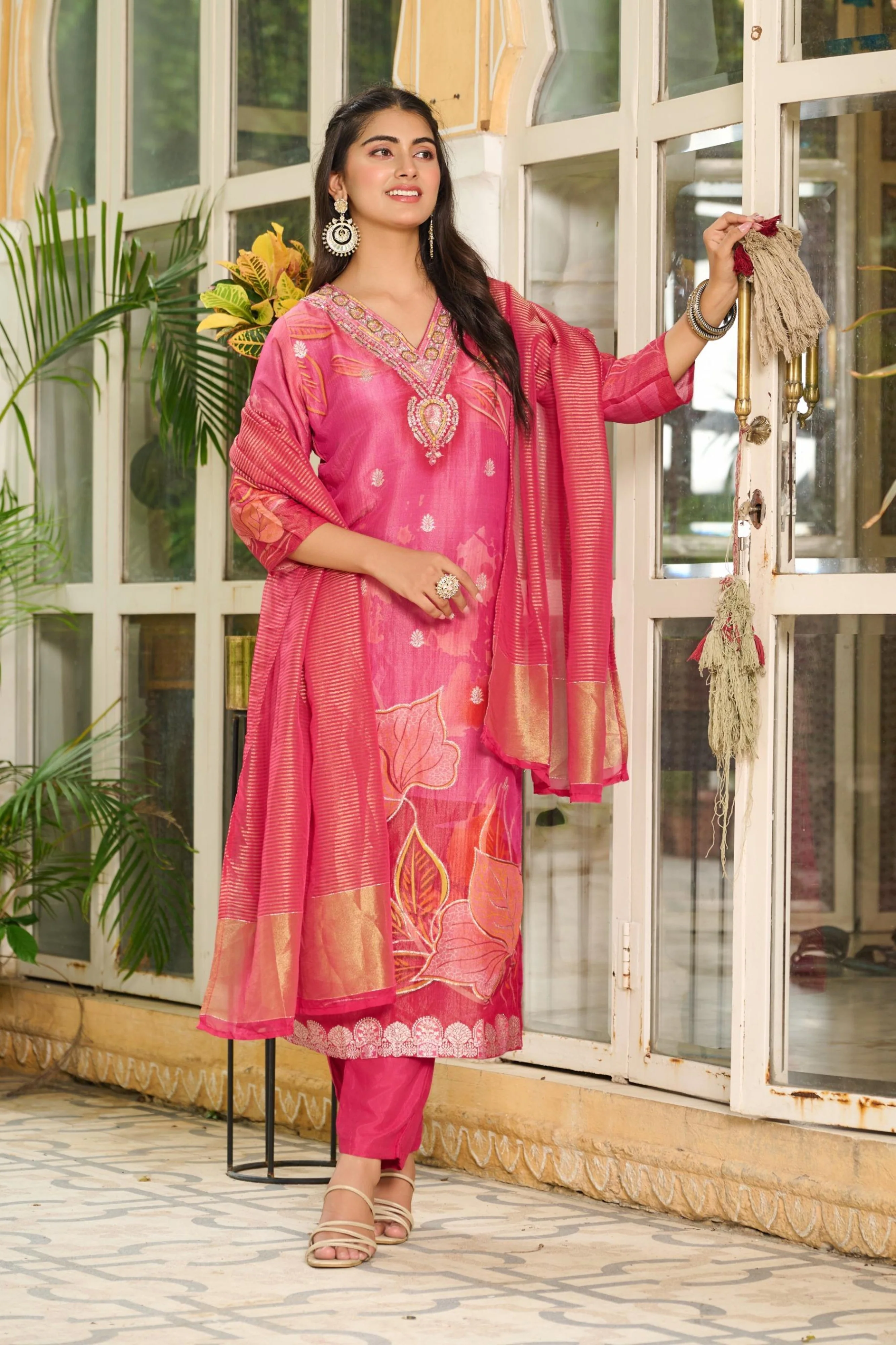 Malti Cranby Printed Suit Set - Image 7
