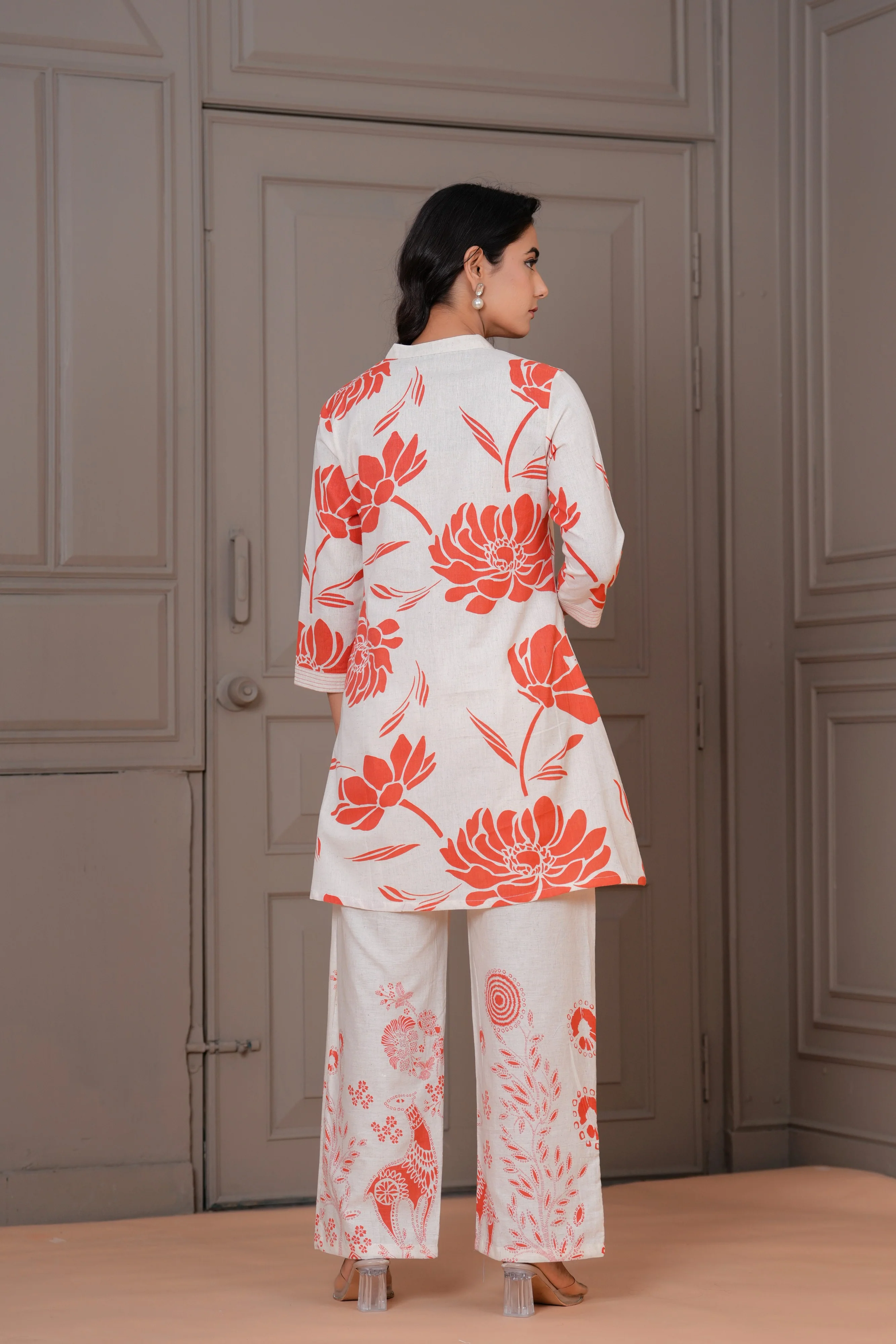 Maurya kesari cotton printed Co-ord Set - Image 6