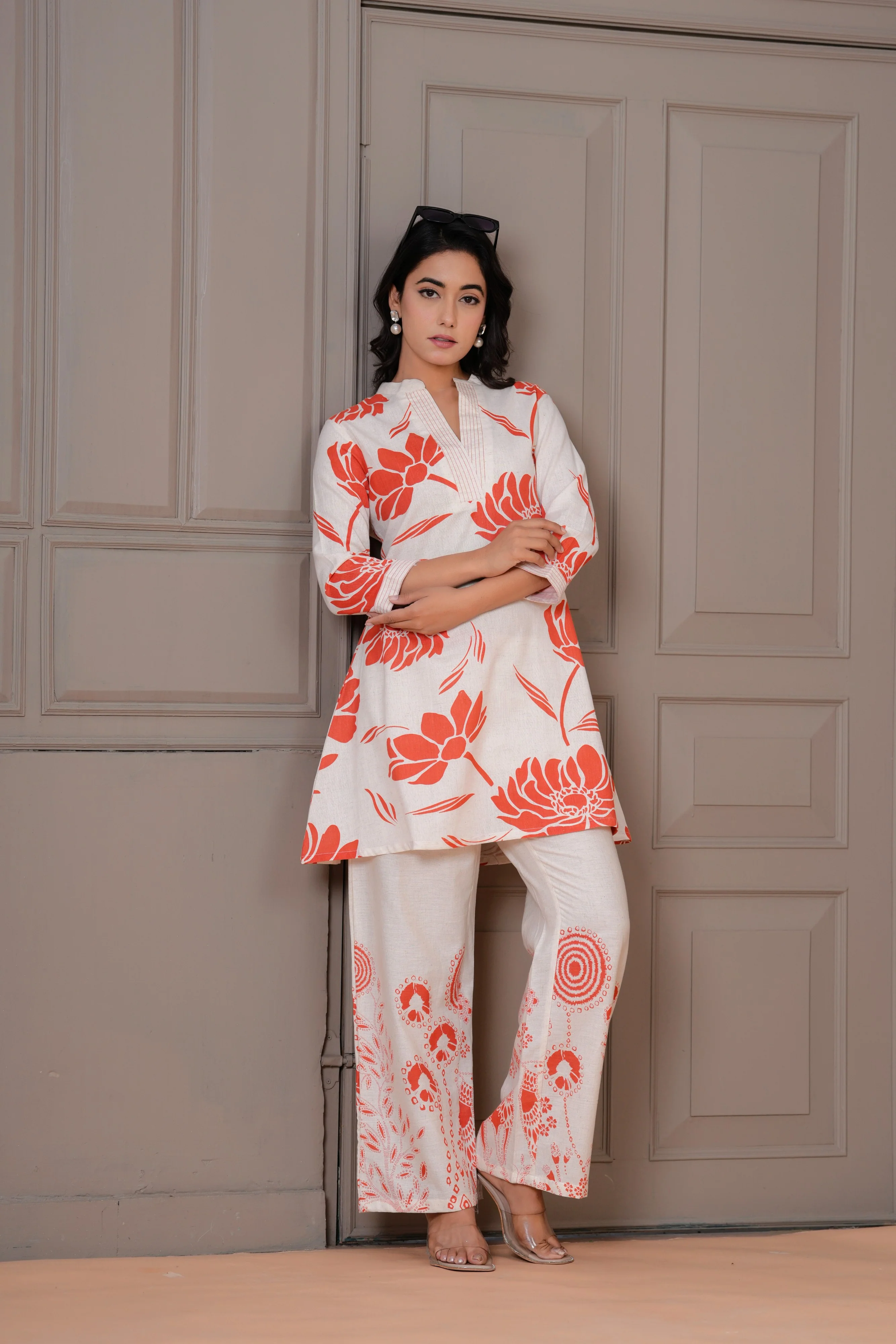 Maurya kesari cotton printed Co-ord Set - Image 9