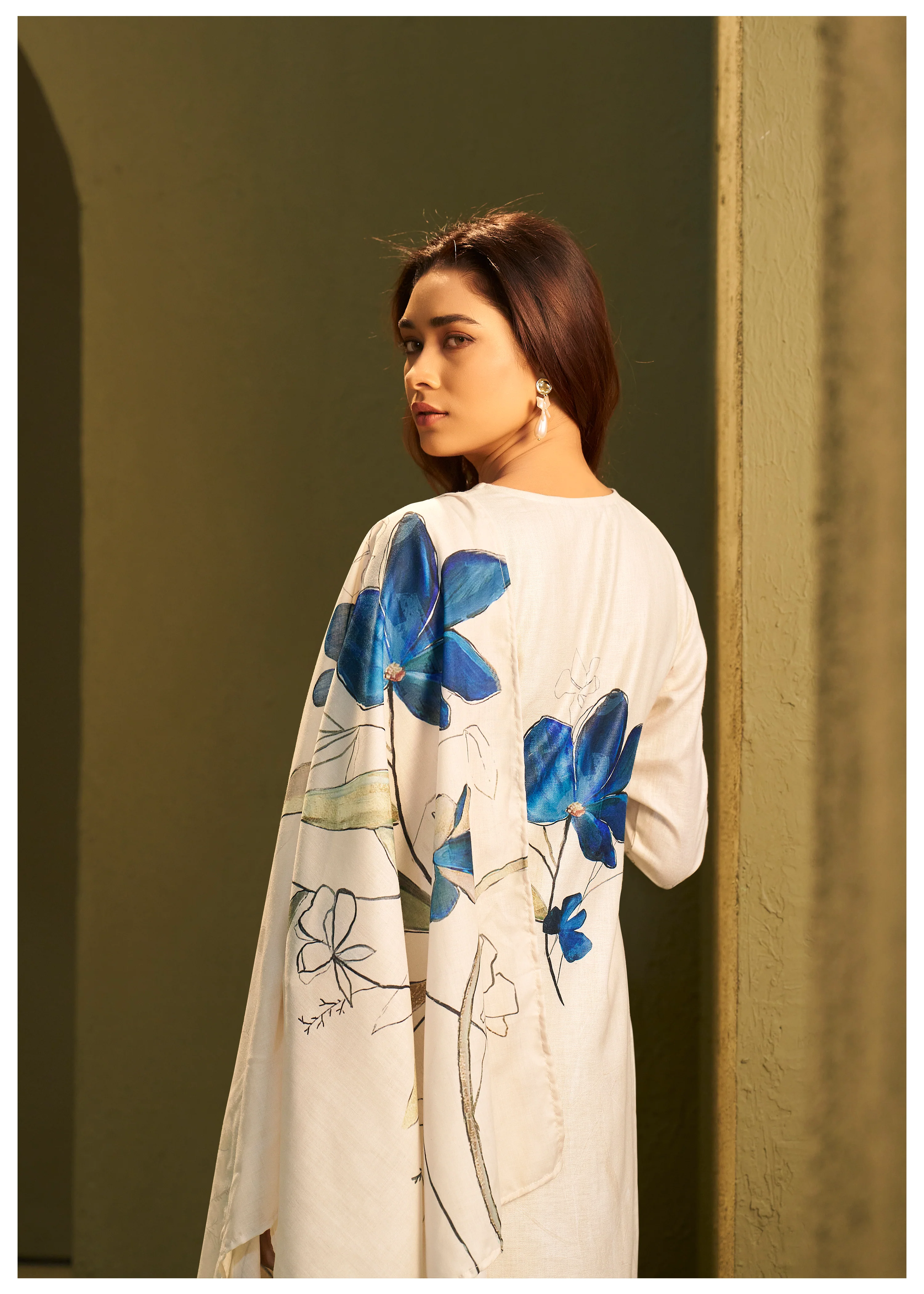 Itrh hibis Linen Suit set - Image 6