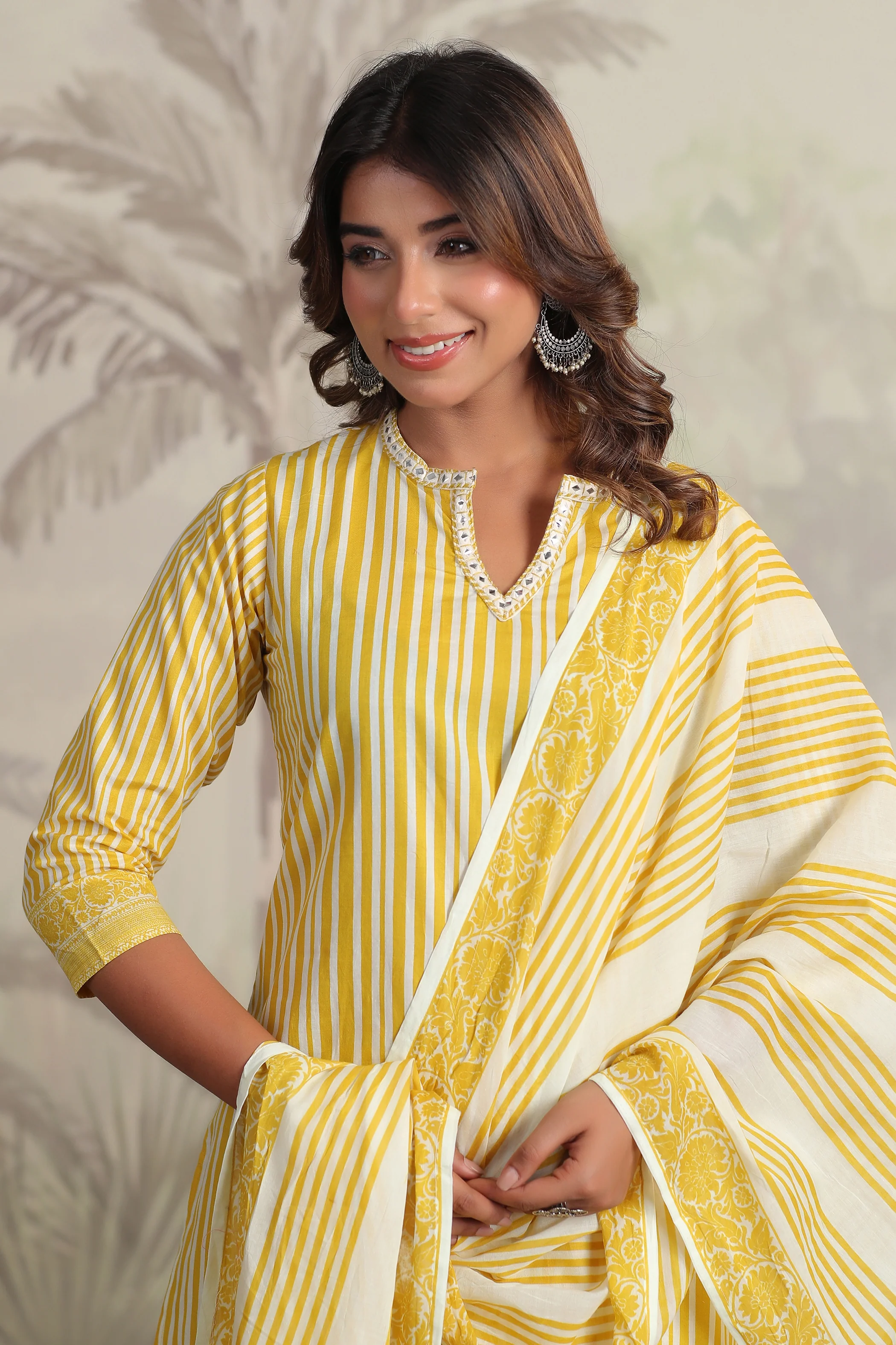 Yachi Sunshine Cotton Suit Set - Image 2