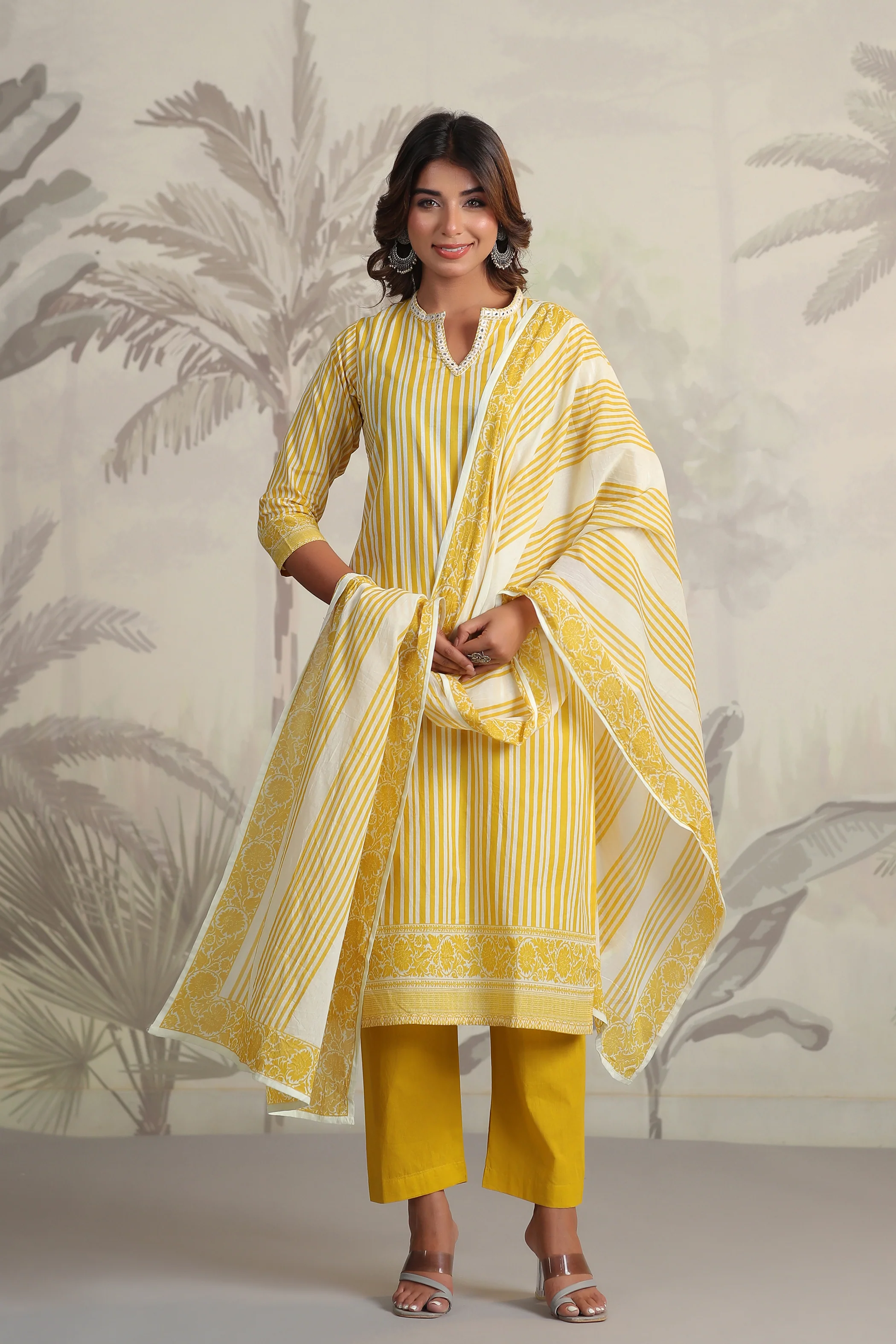 Yachi Sunshine Cotton Suit Set - Image 5
