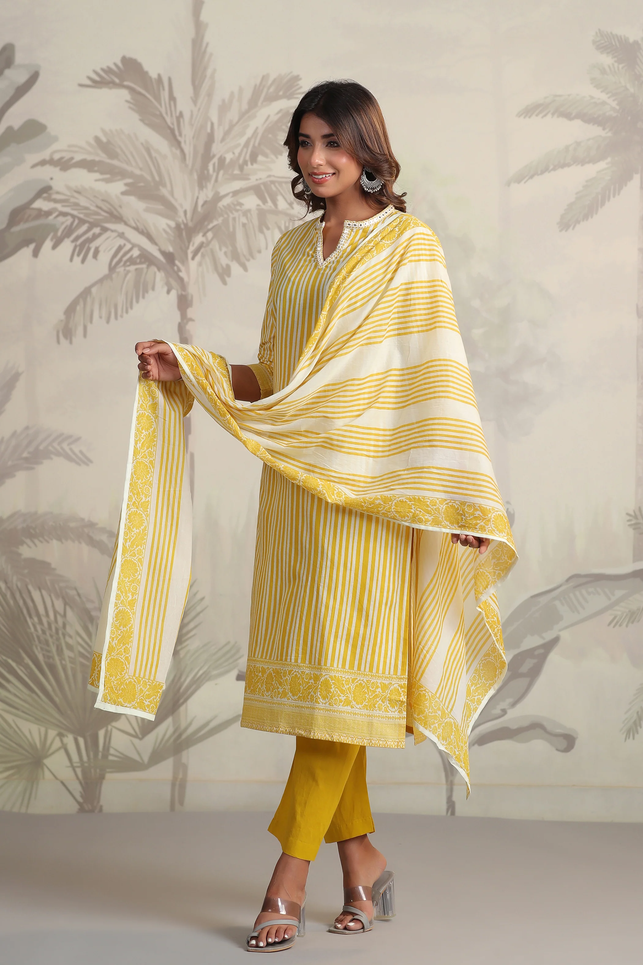 Yachi Sunshine Cotton Suit Set - Image 6