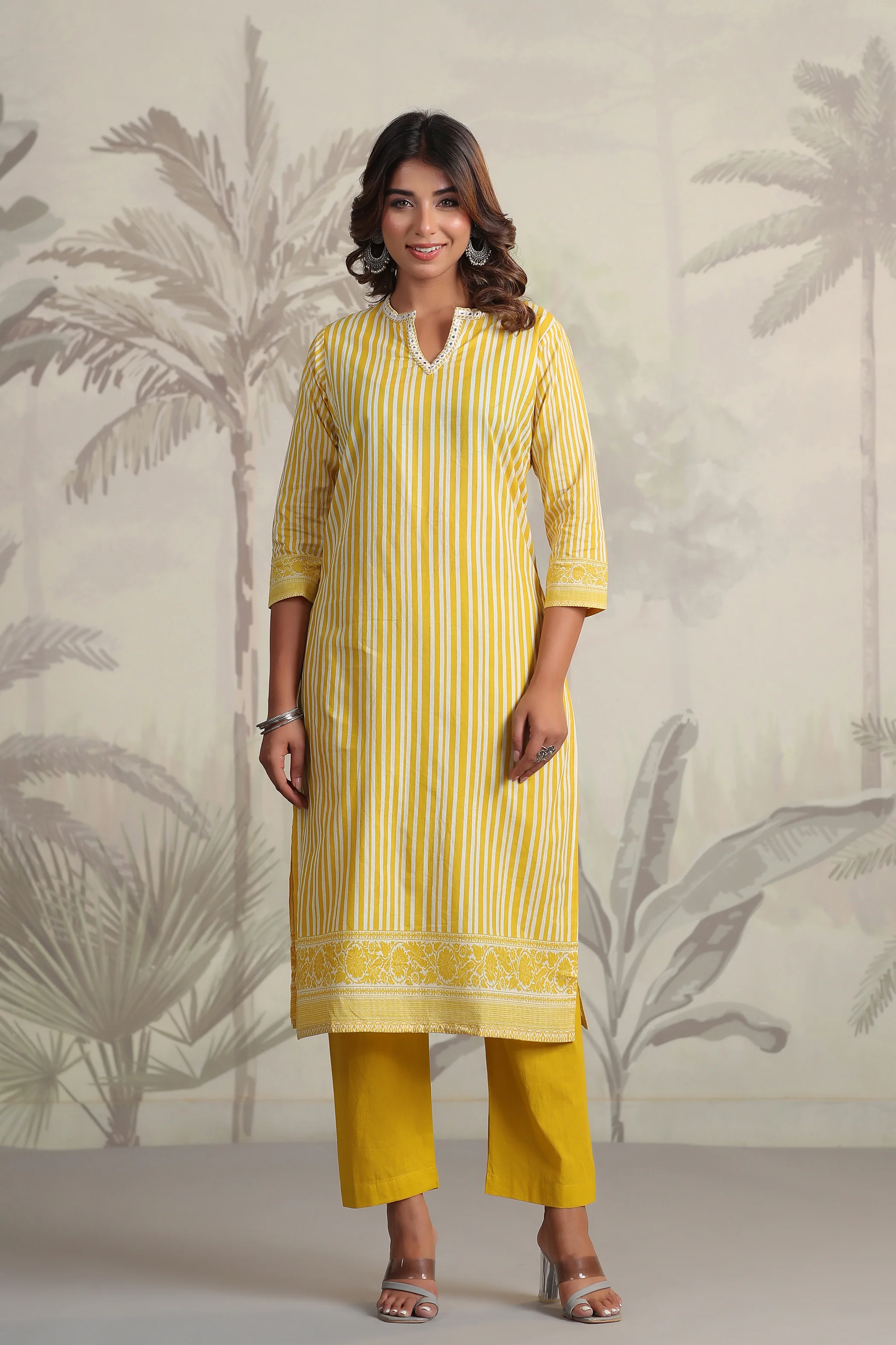 Yachi Sunshine Cotton Suit Set - Image 8