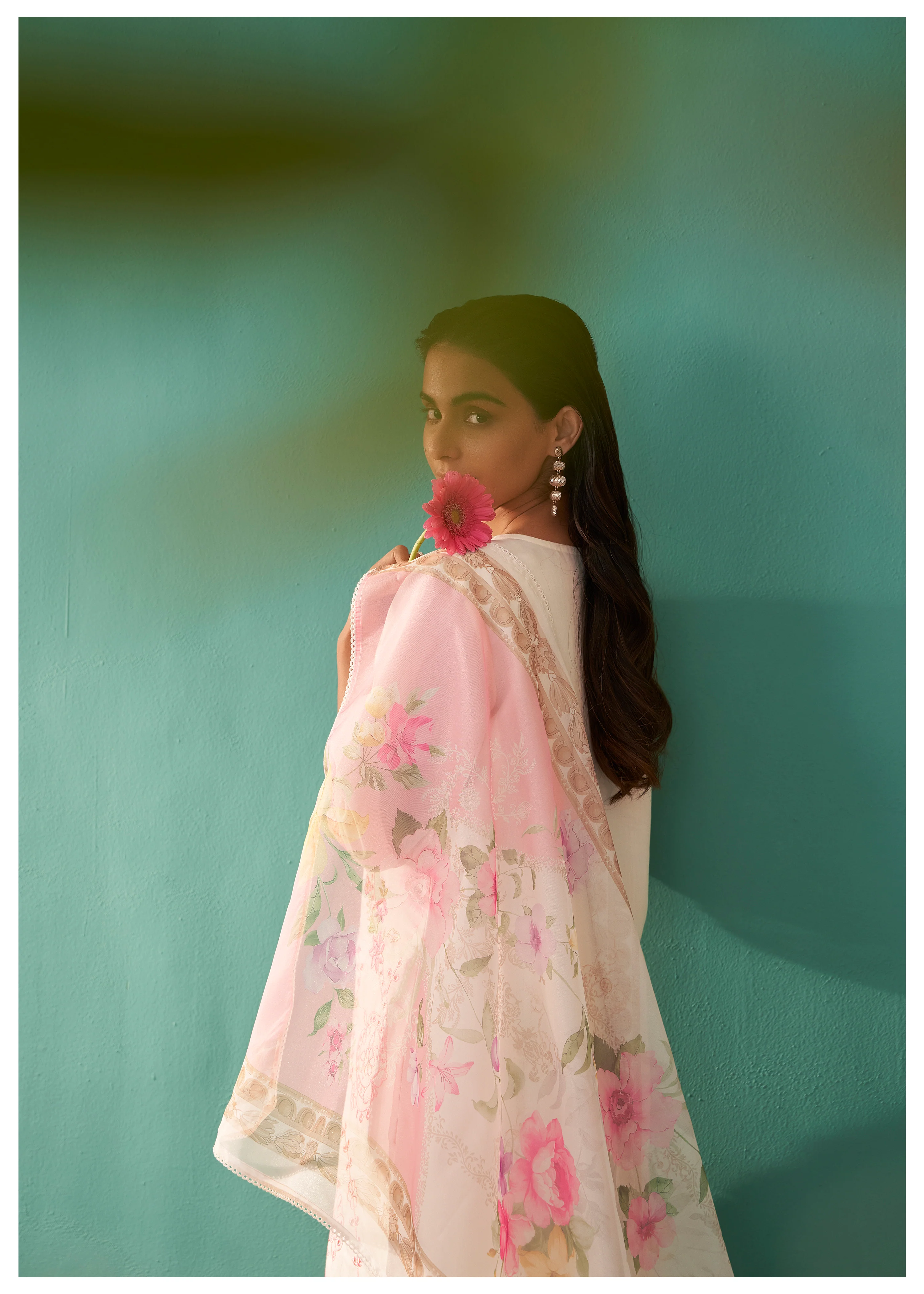 Nadira Angel Embroidered Lawn Suit Set - Image 4