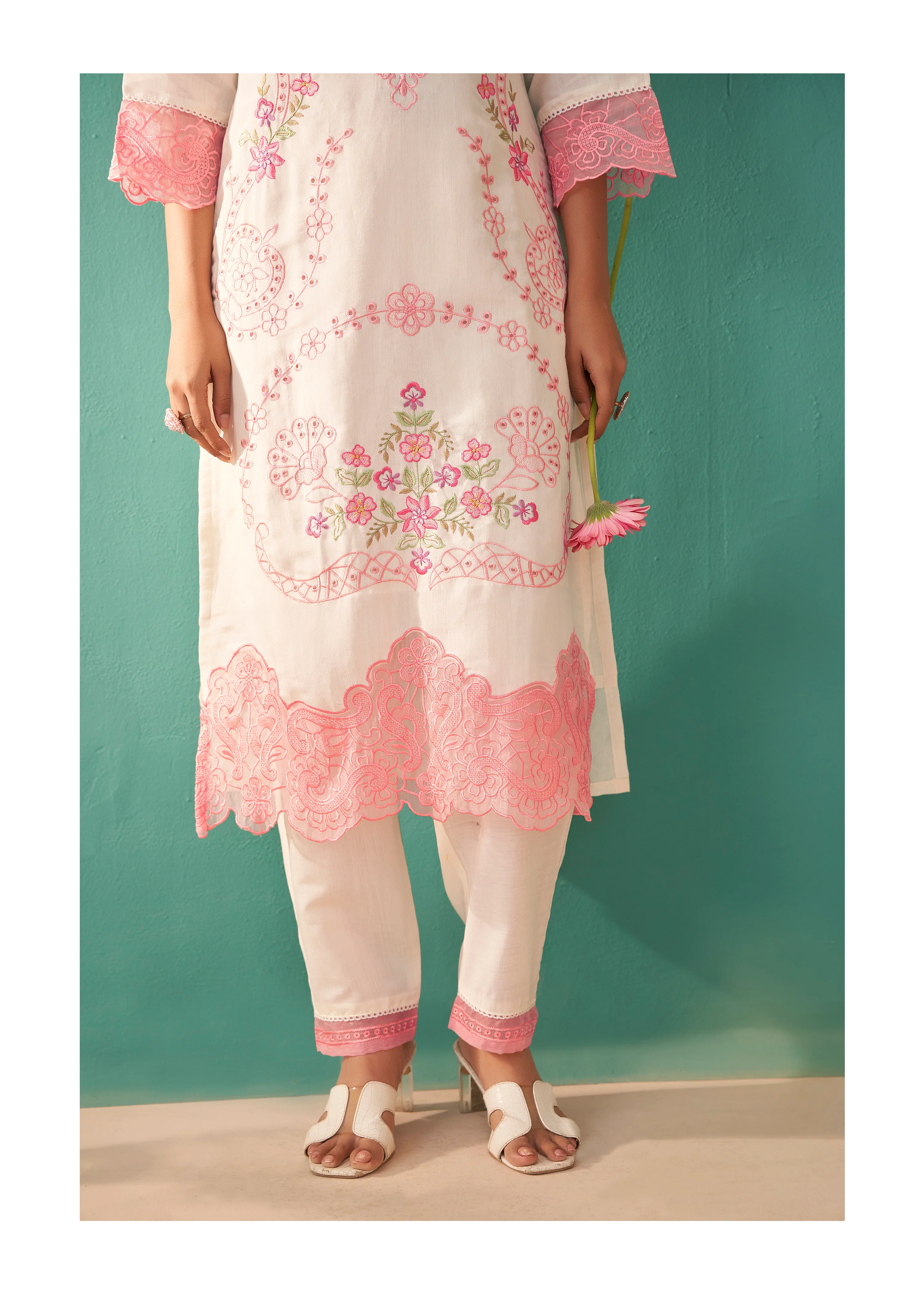 Nadira Angel Embroidered Lawn Suit Set - Image 5