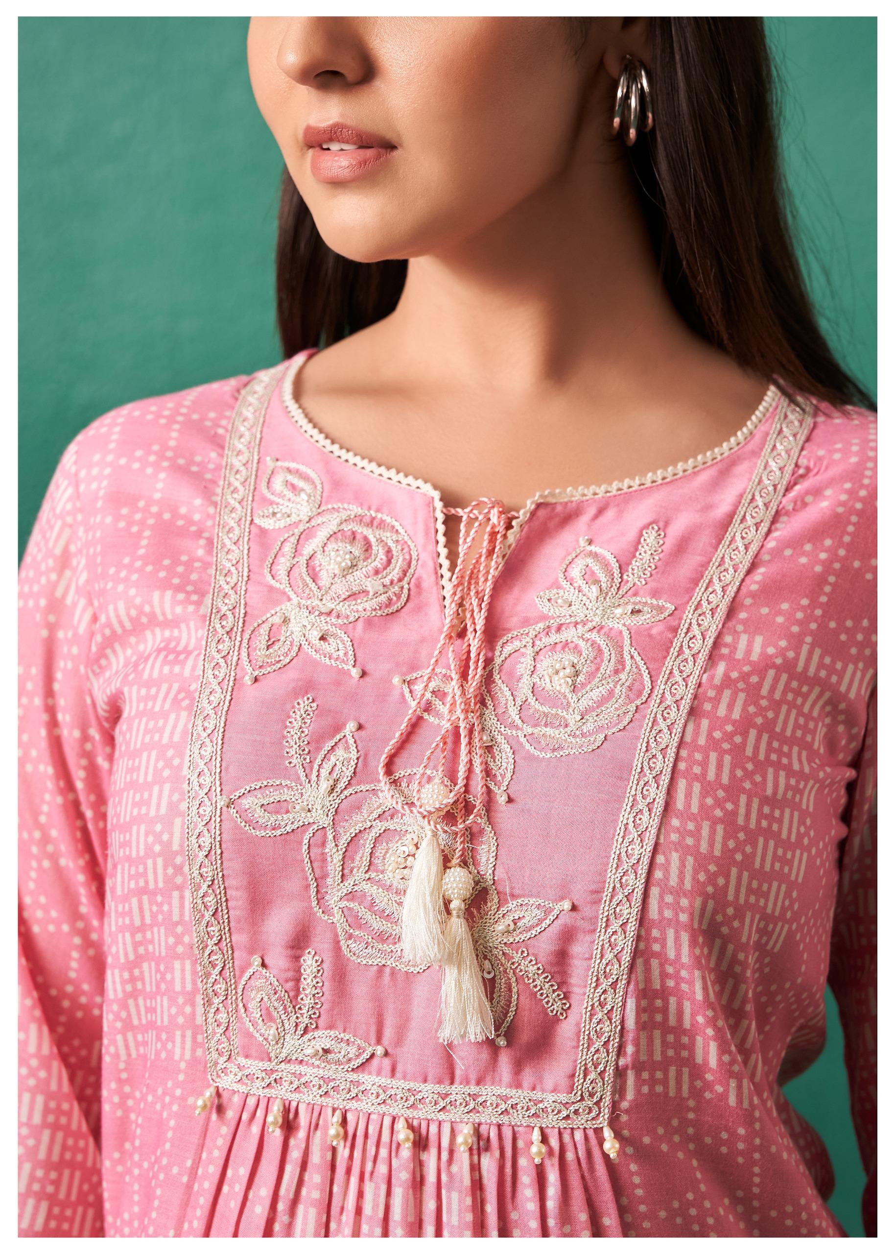 Nadira Candy Embroidered Lawn Suit Set - Image 3