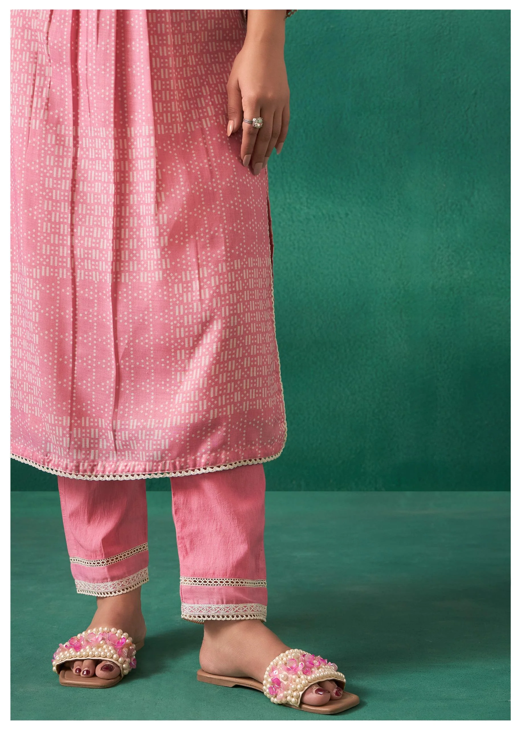 Nadira Candy Embroidered Lawn Suit Set - Image 4