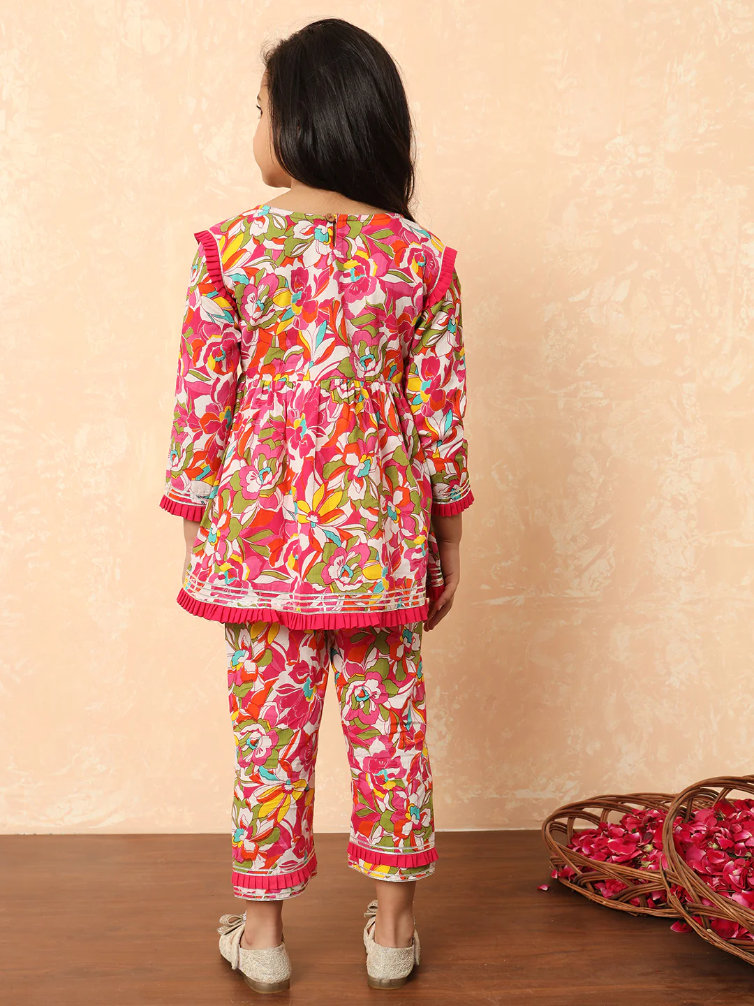 Indra Rose Cotton Printed Set - Image 3