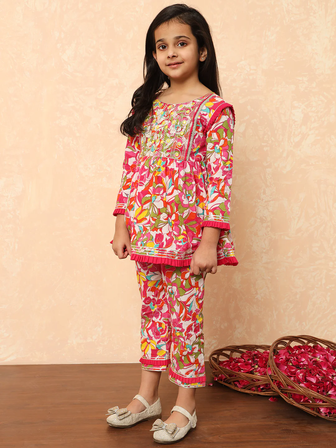 Indra Rose Cotton Printed Set - Image 6