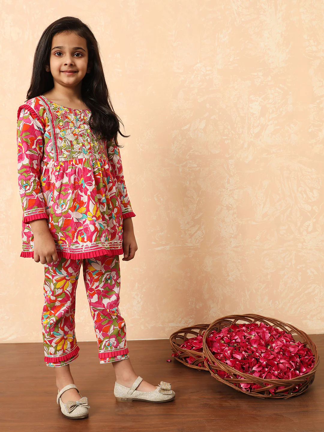 Indra Rose Cotton Printed Set - Image 7