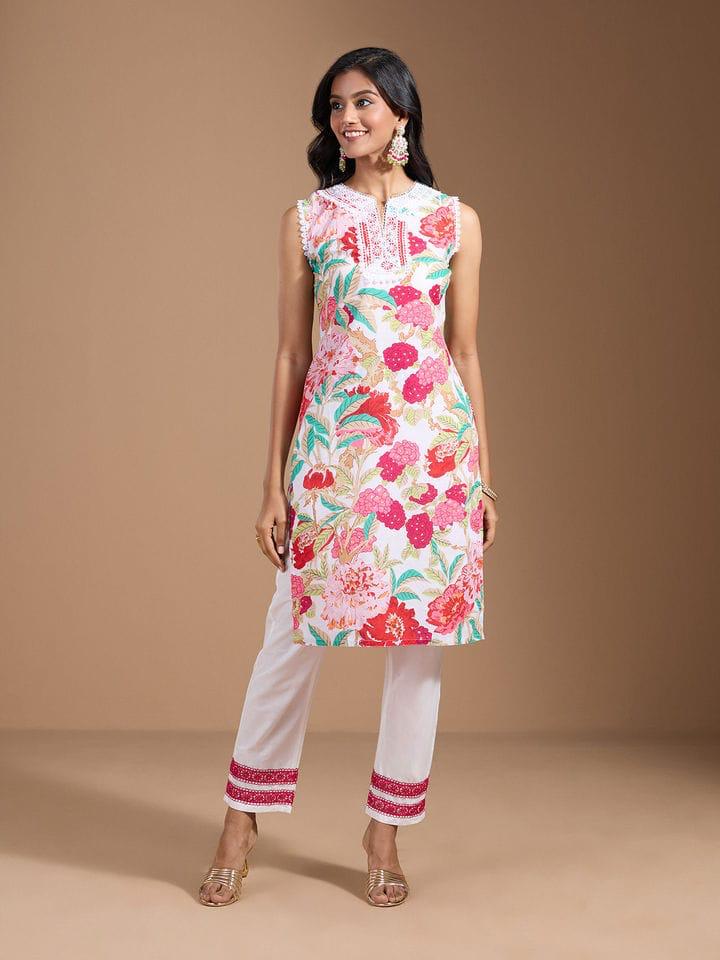Tashvika Vibrant Cotton Co-ord Set - Image 4