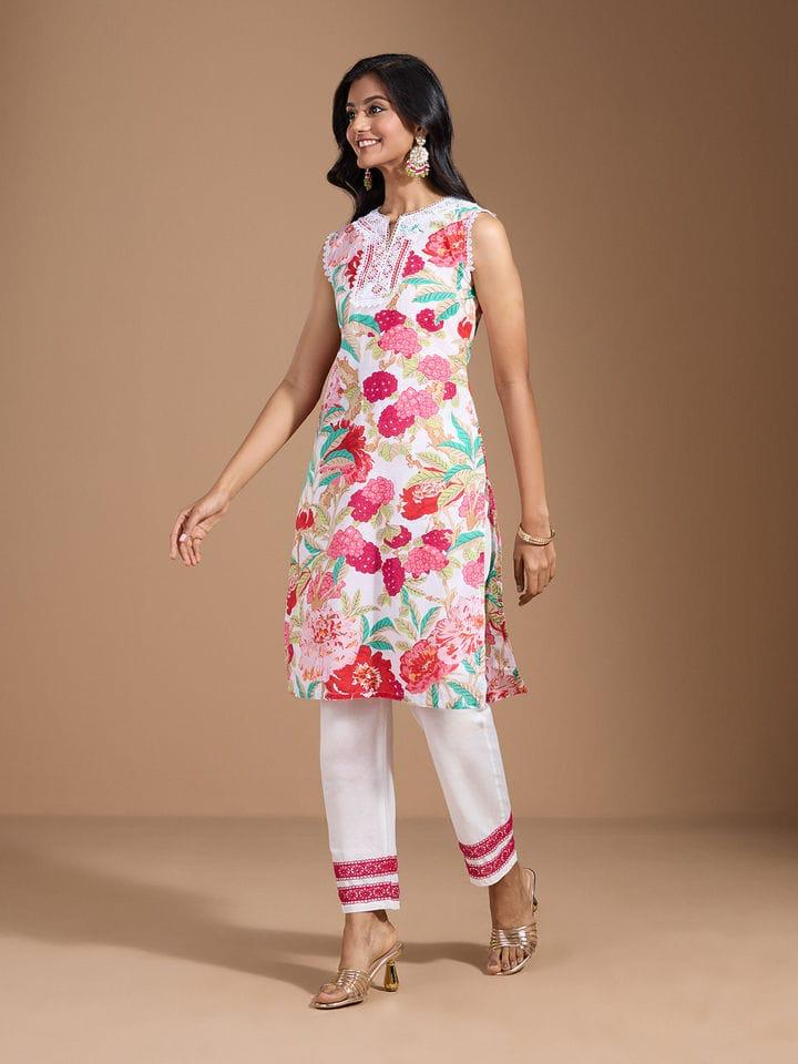Tashvika Vibrant Cotton Co-ord Set - Image 6