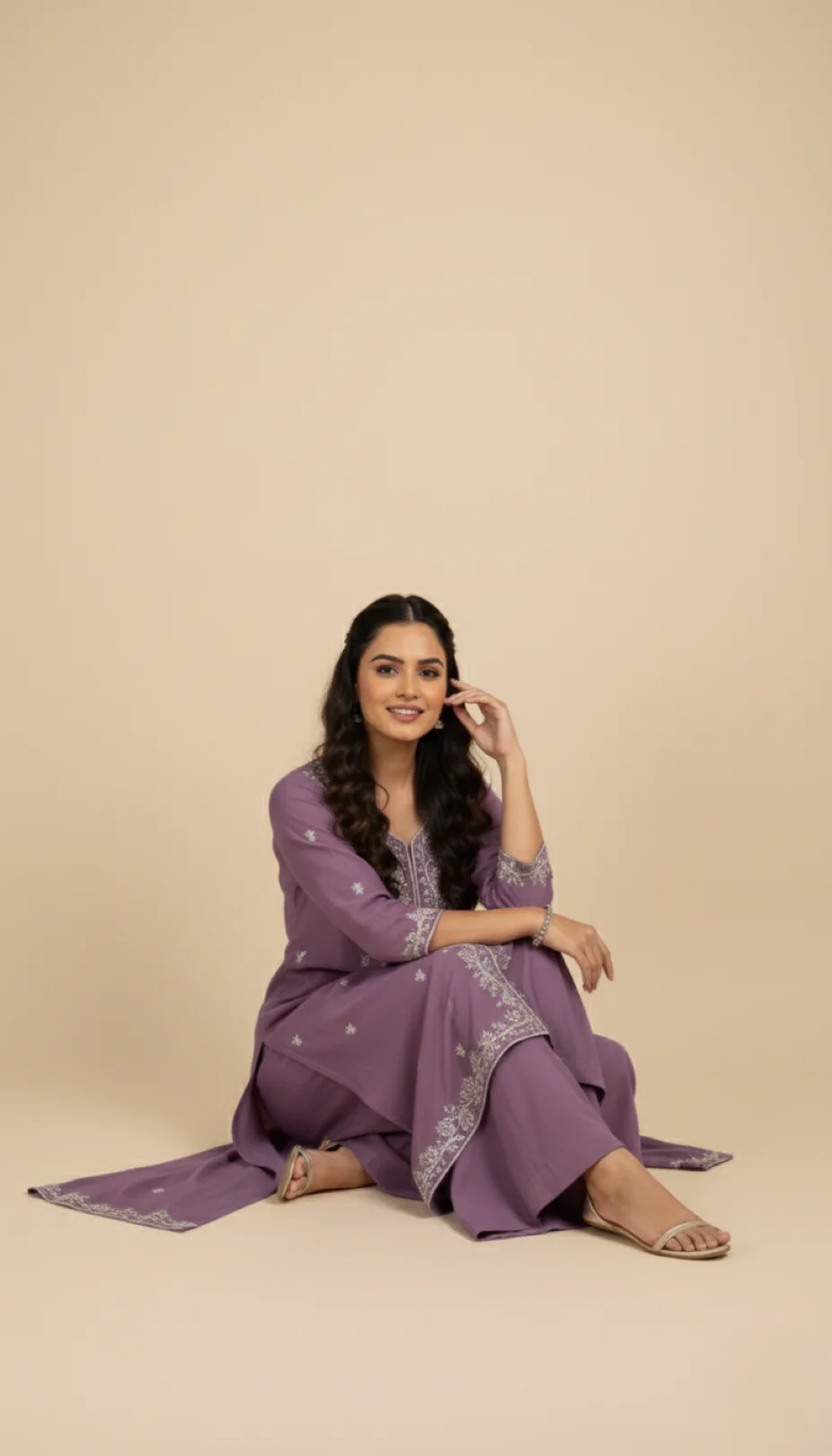 Rasā Lilac Handwork Luxury Set - Image 13