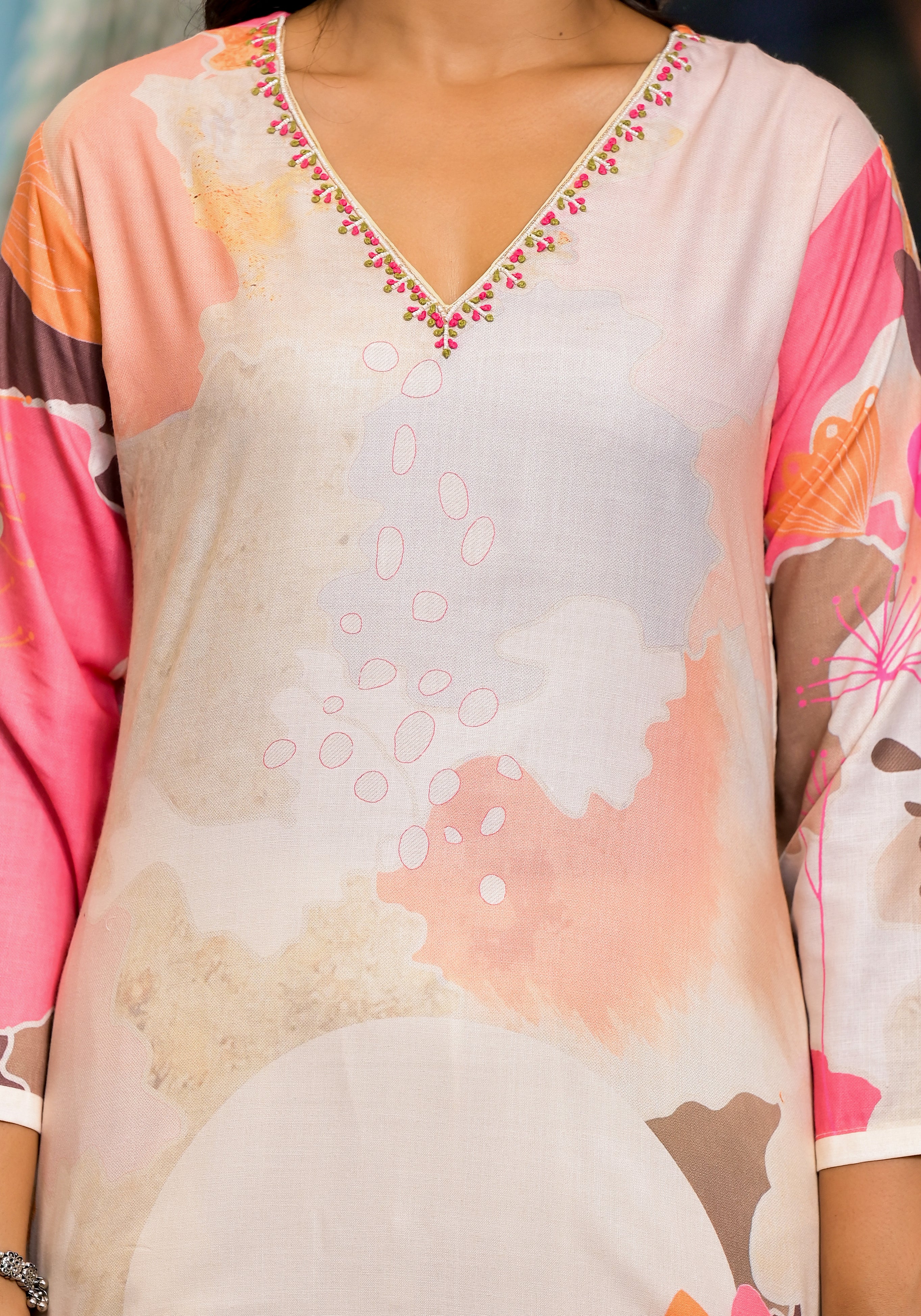 Dhvani Flora Printed Suit Set - Image 5