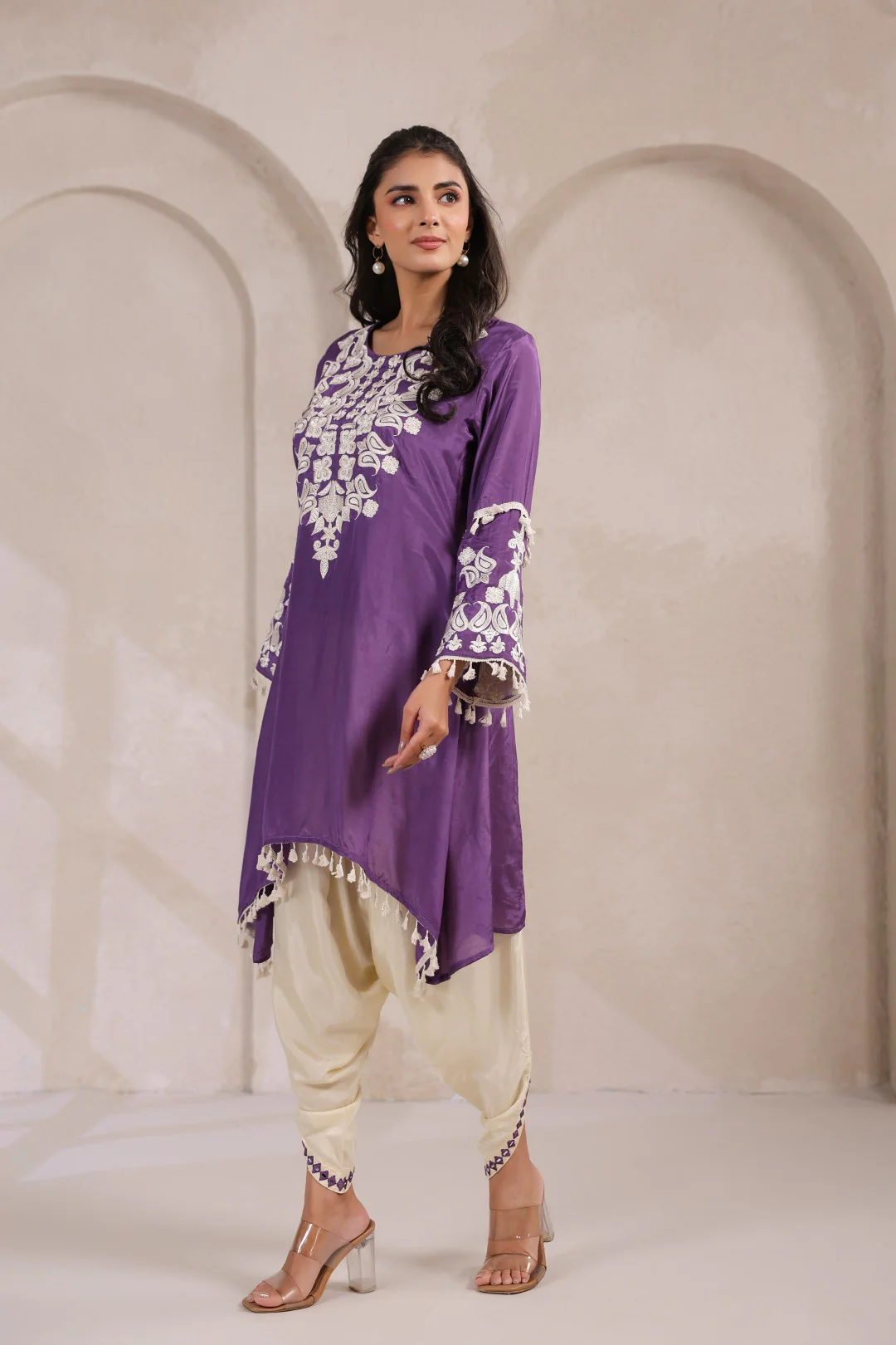 Sera helio embroidery kurta pant set - Image 12
