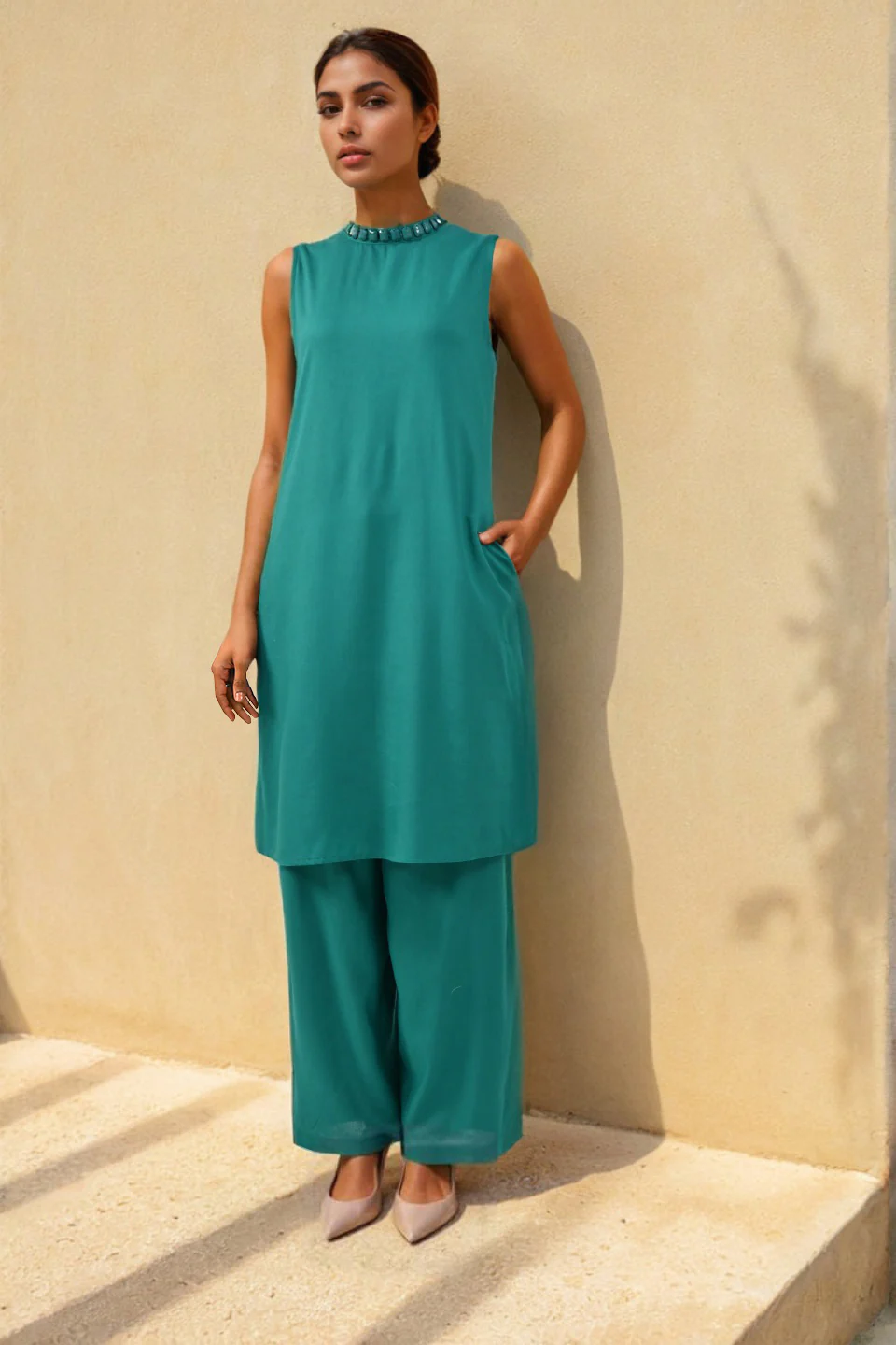 Sharanya Fern Co-ord set - Image 6