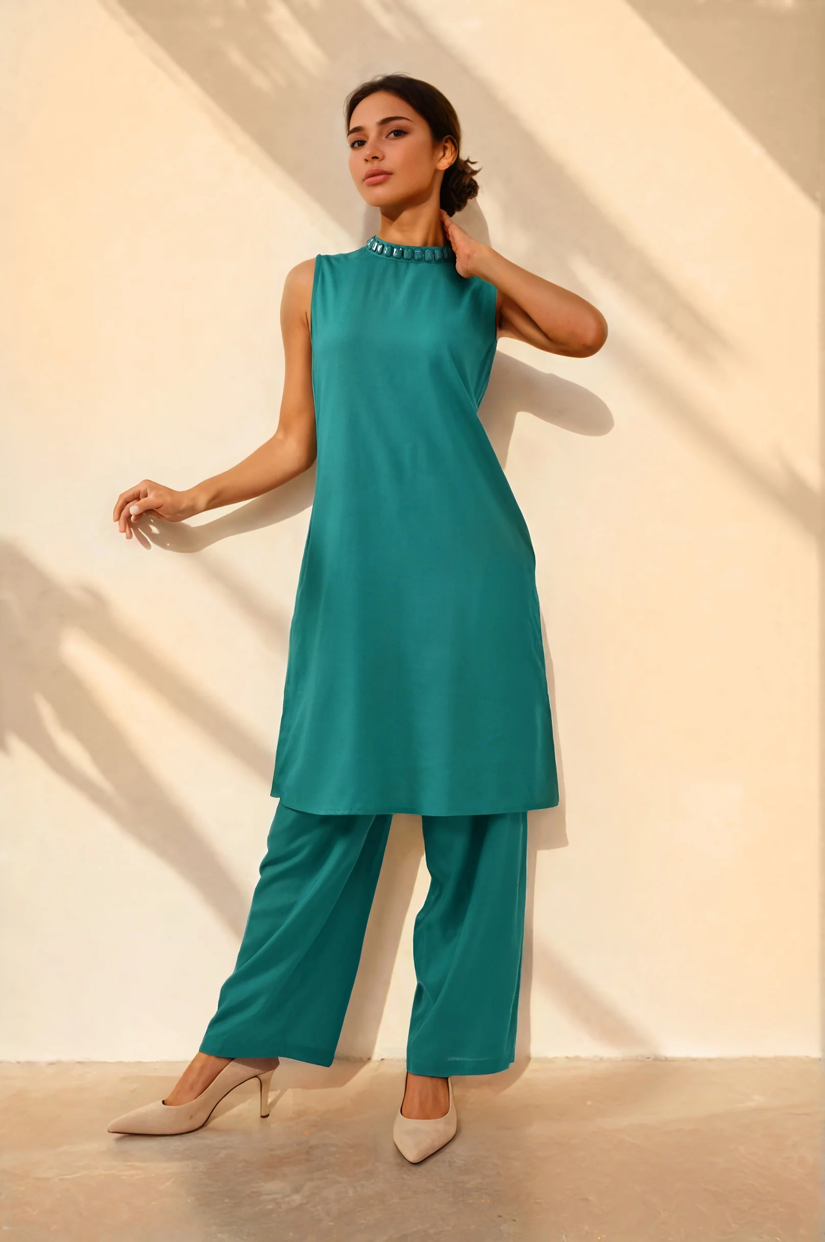 Sharanya Fern Co-ord set - Image 7