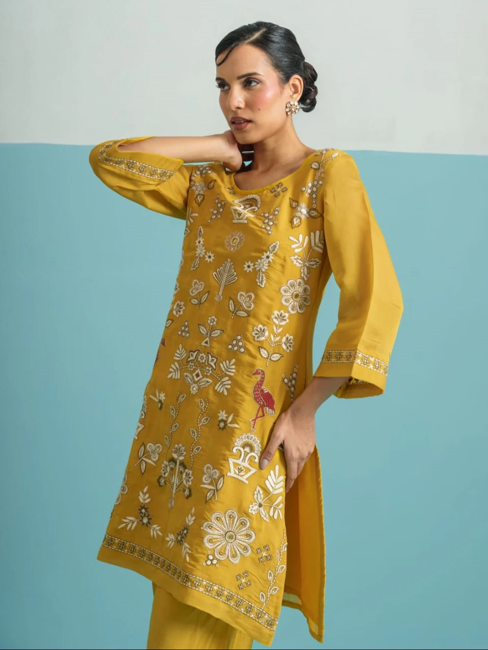 Parikrama amber full work co-ord set - Image 2
