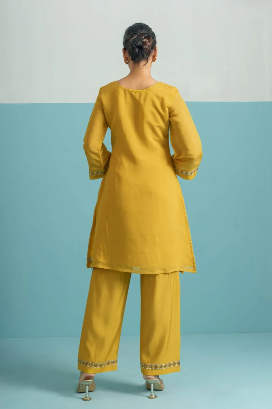 Parikrama amber full work co-ord set - Image 3