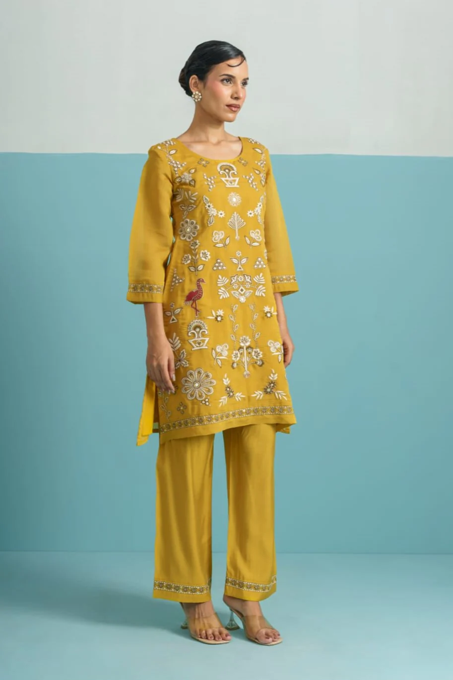 Parikrama amber full work co-ord set - Image 5
