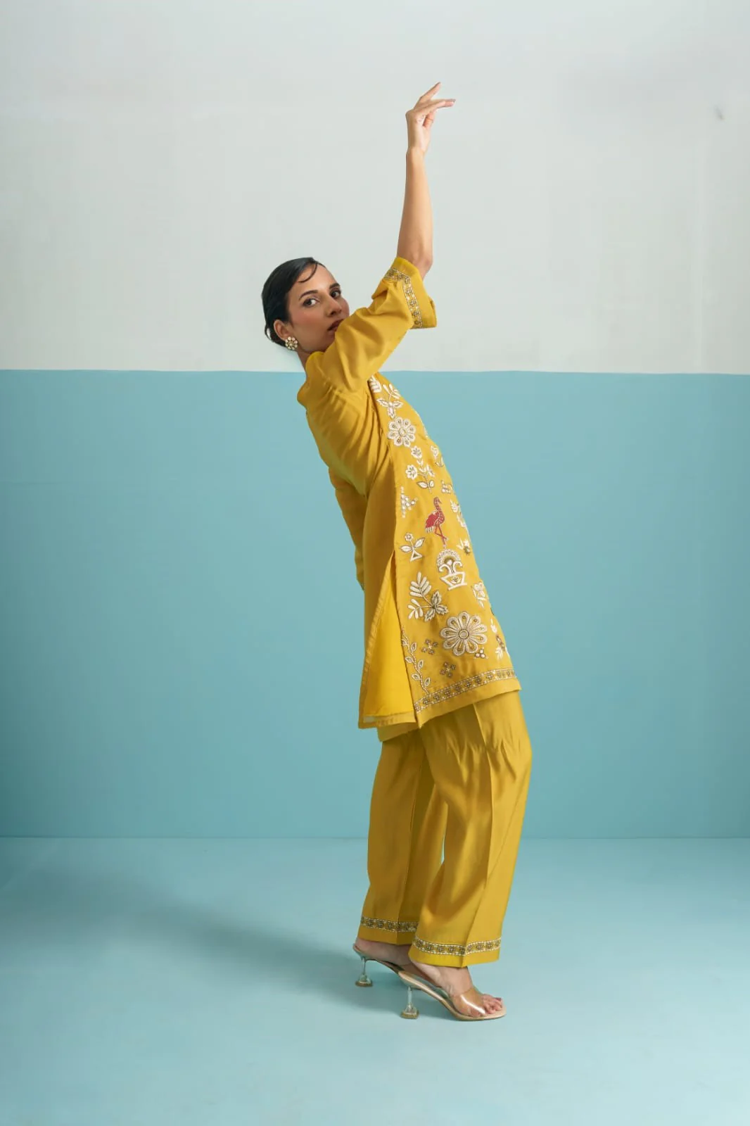 Parikrama amber full work co-ord set - Image 6