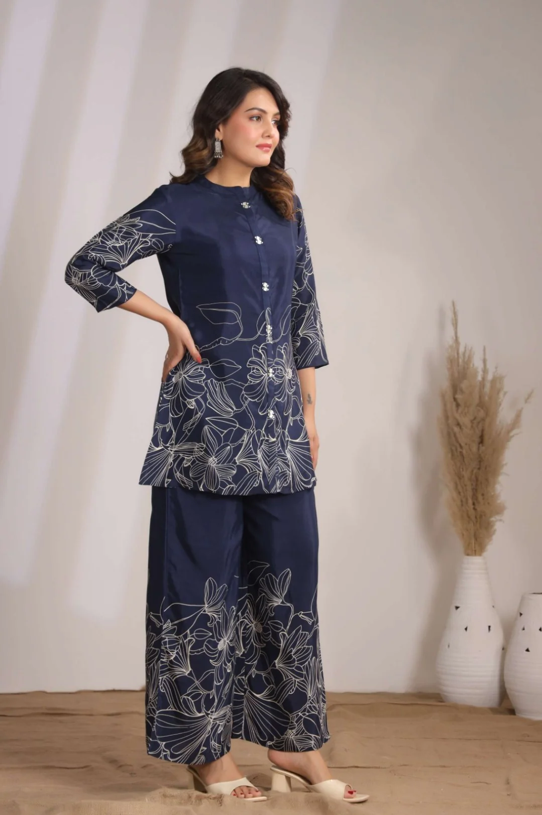 Sylvie Azure Co-ord Set - Image 6