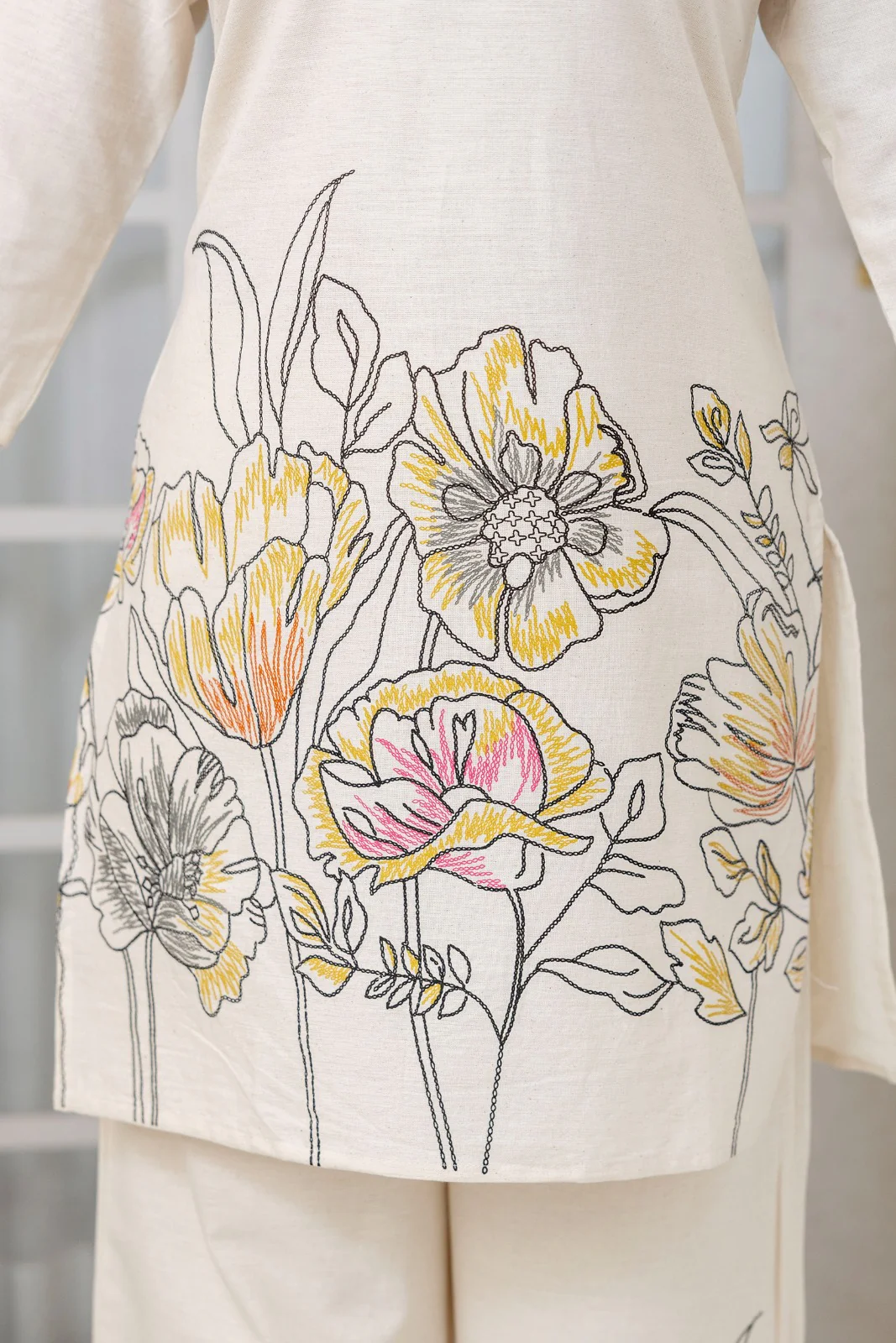 Hardik Pearl Printed Cotton Co-ord Set - Image 5