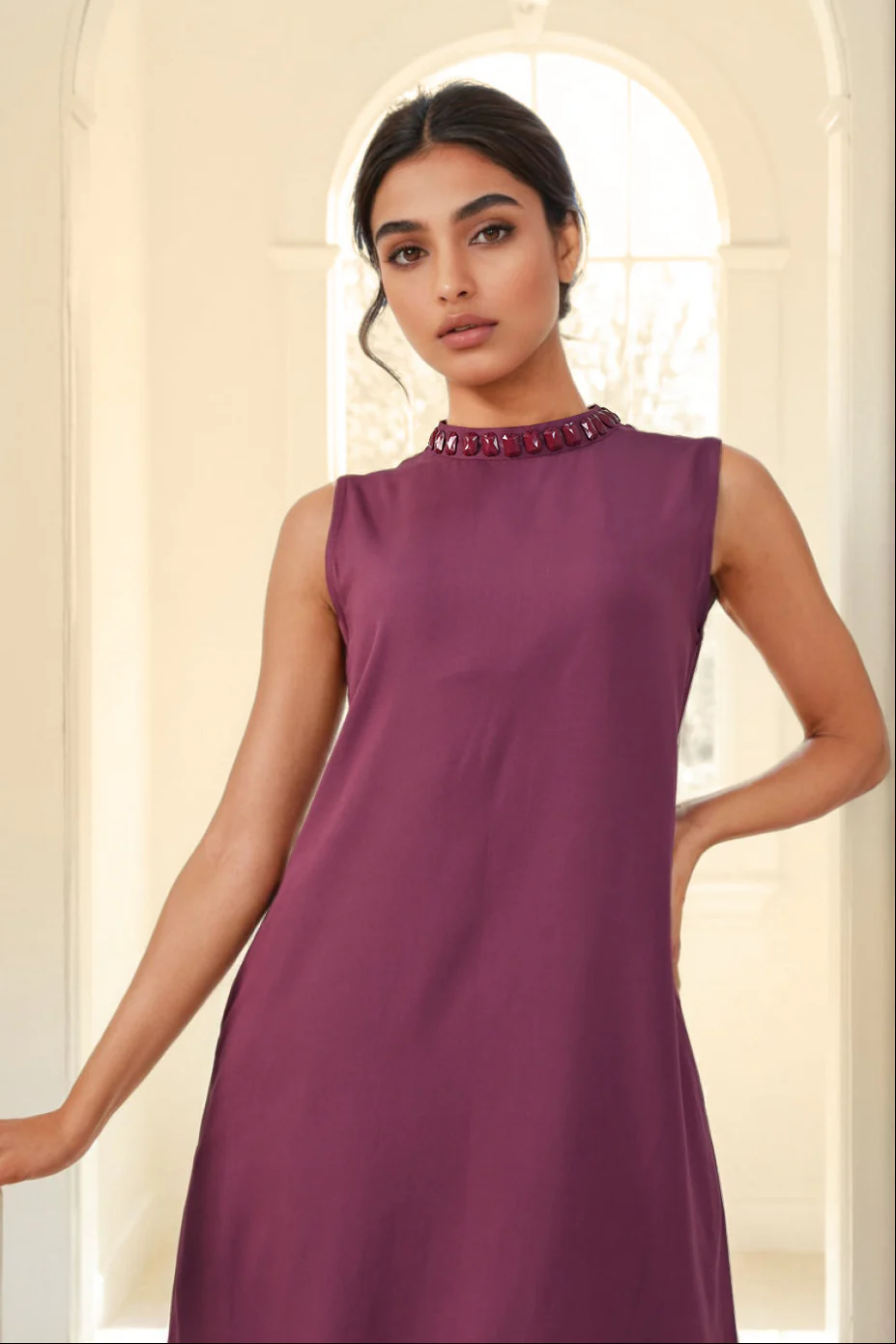 Sharanya Plum Co-ord set - Image 2