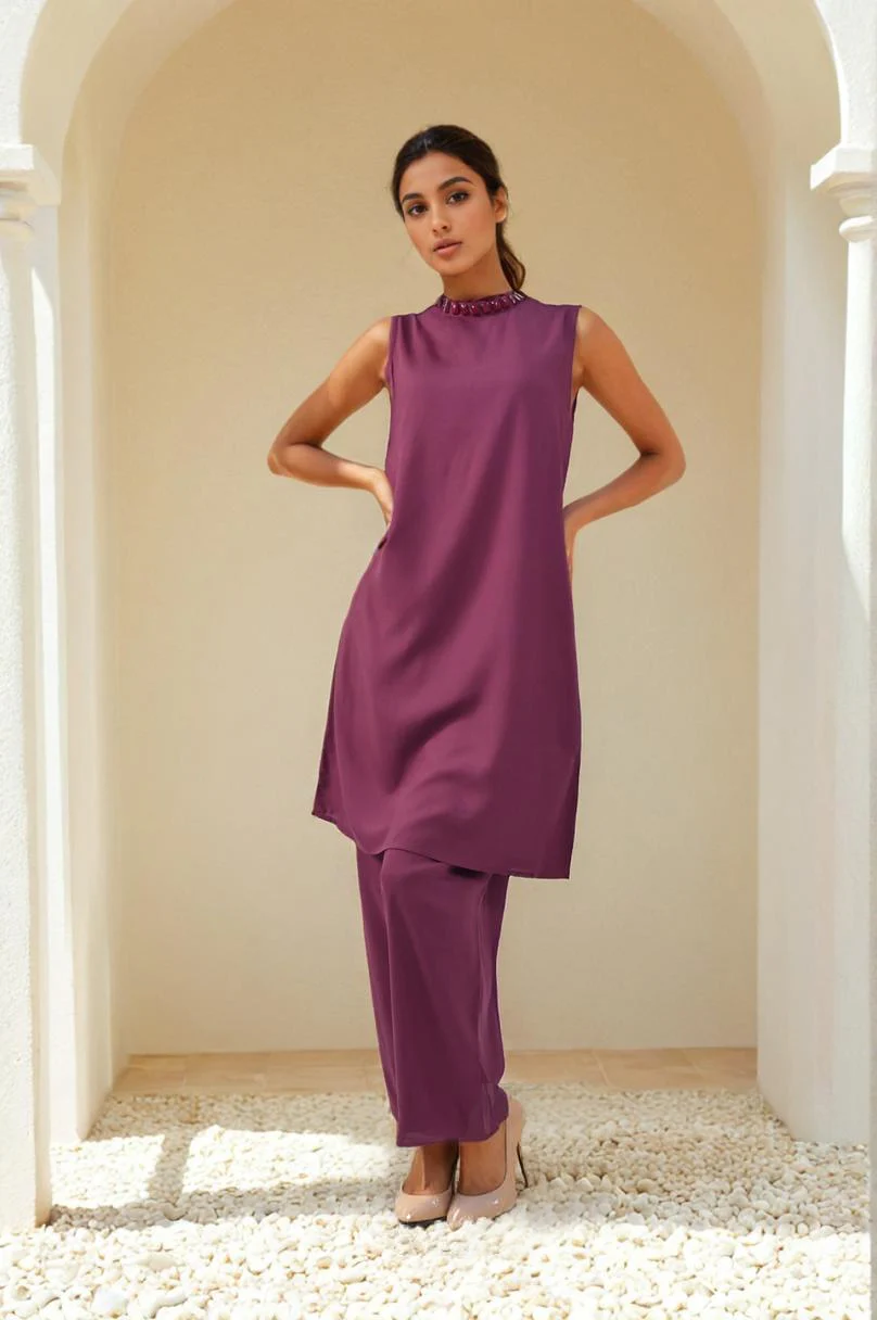 Sharanya Plum Co-ord set - Image 5
