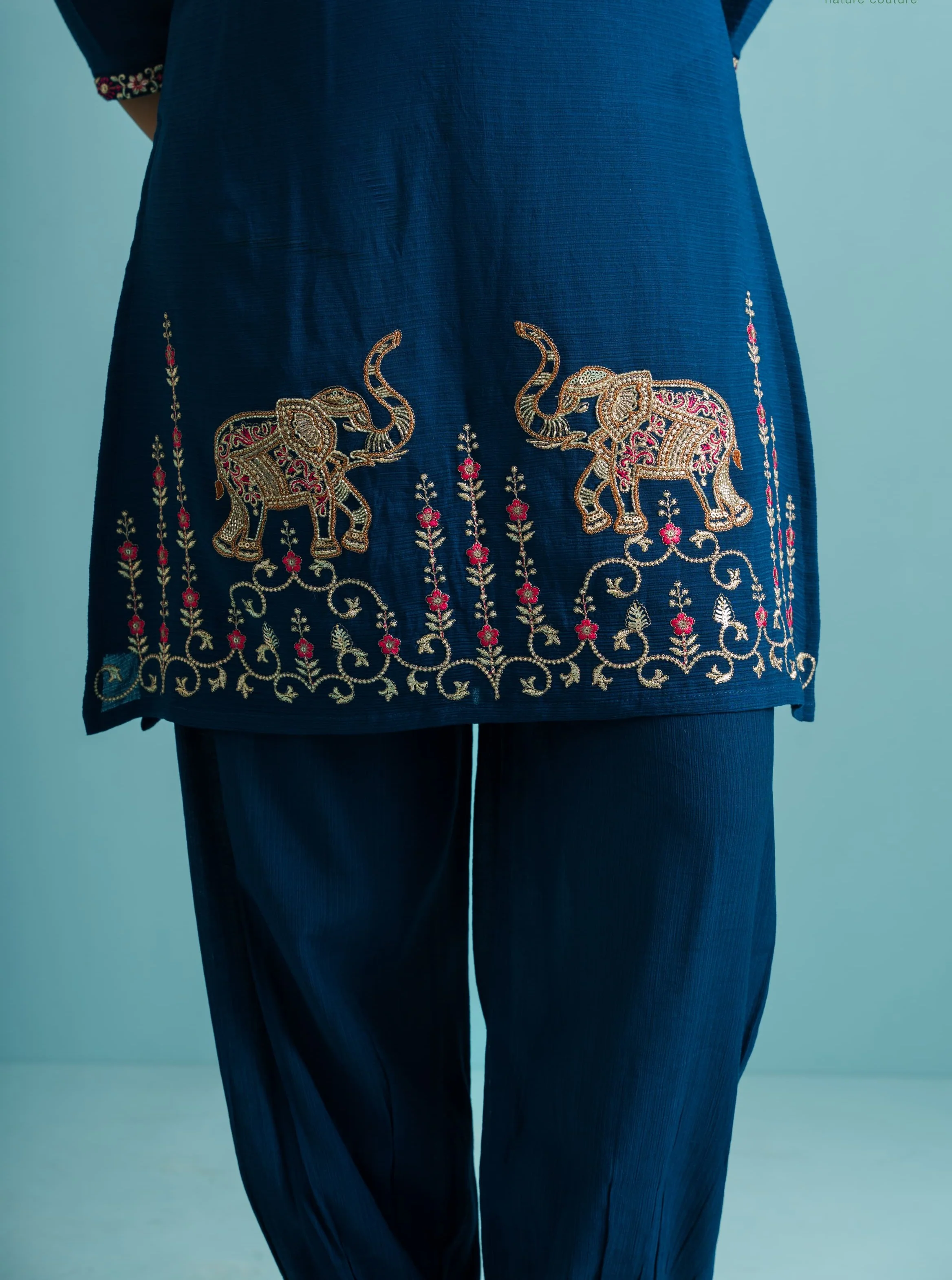 Parikrama Azure Handwork Co-ord set - Image 5