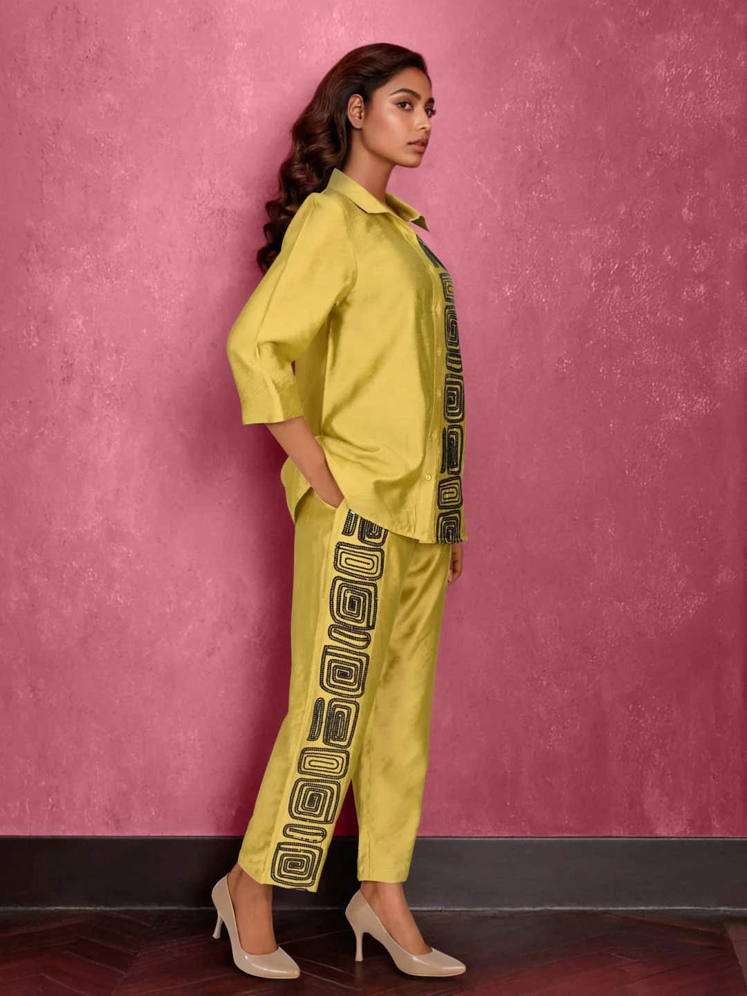 Sharanya sunshine work co-ord set - Image 5