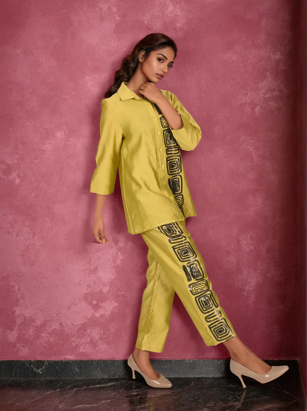 Sharanya sunshine work co-ord set - Image 6