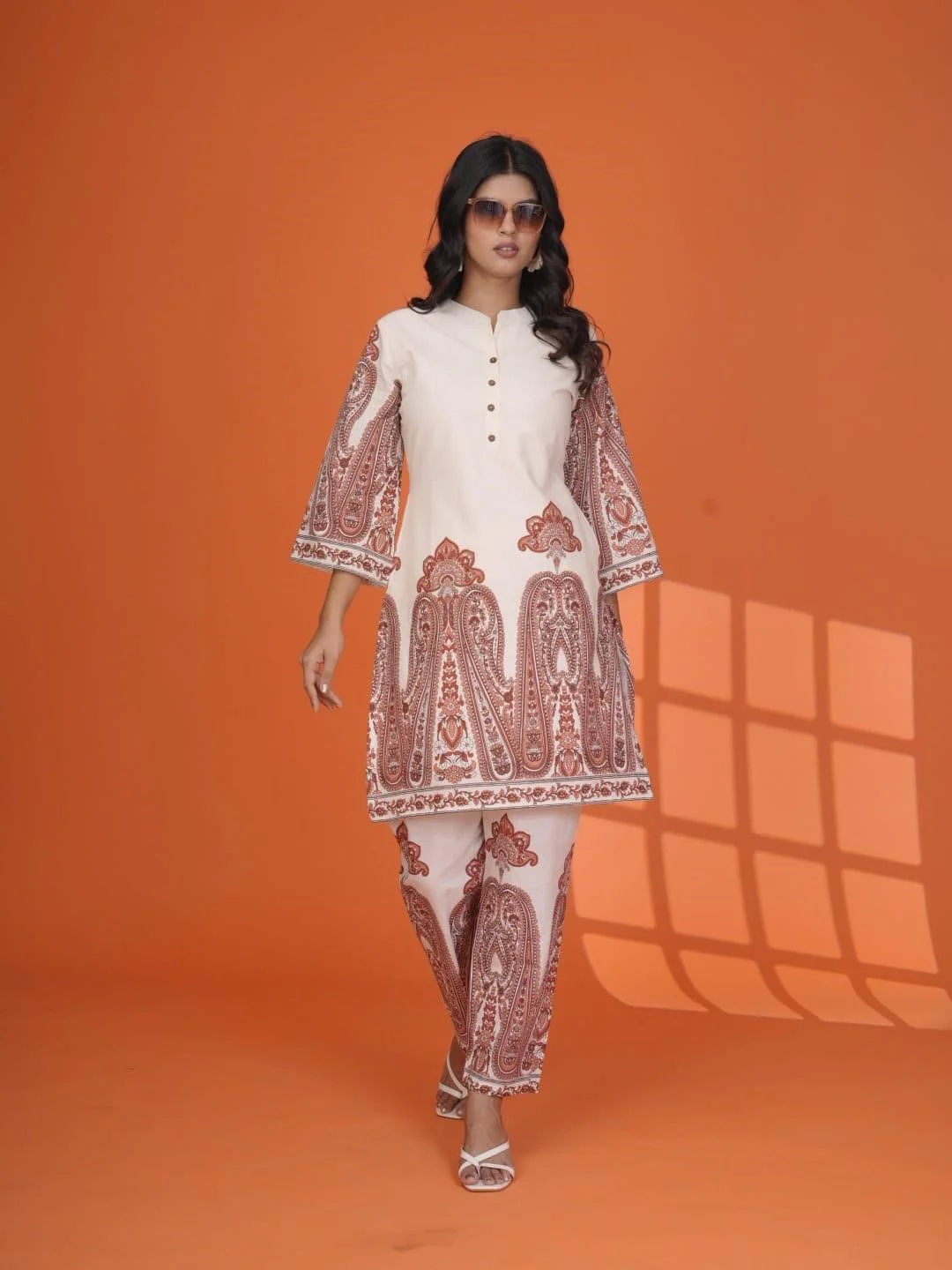 Maurya brink cotton co-ord set - Image 11