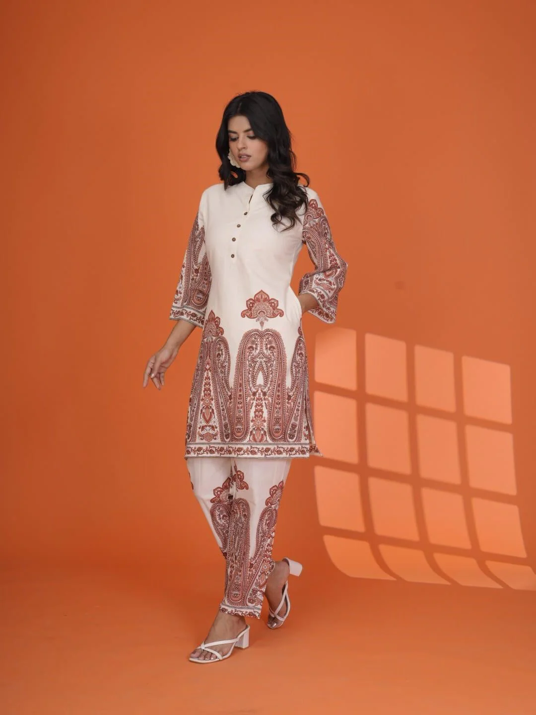 Maurya brink cotton co-ord set - Image 12