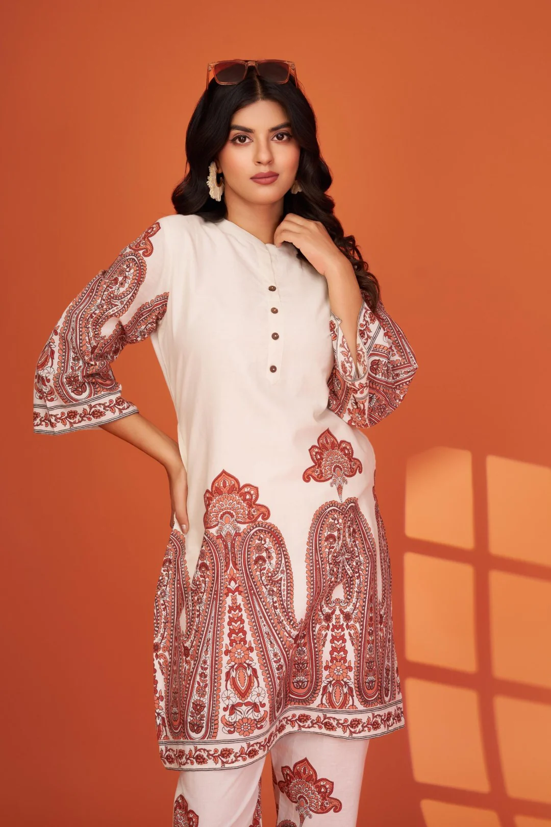 Maurya brink cotton co-ord set - Image 13
