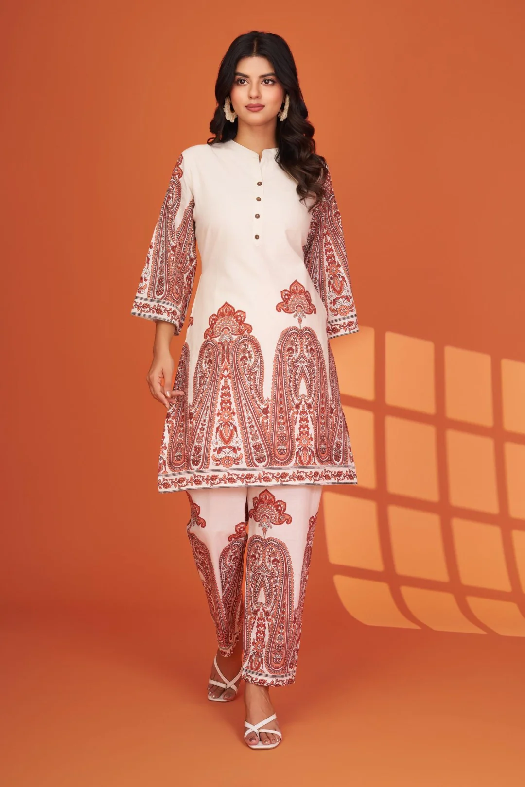 Maurya brink cotton co-ord set - Image 4