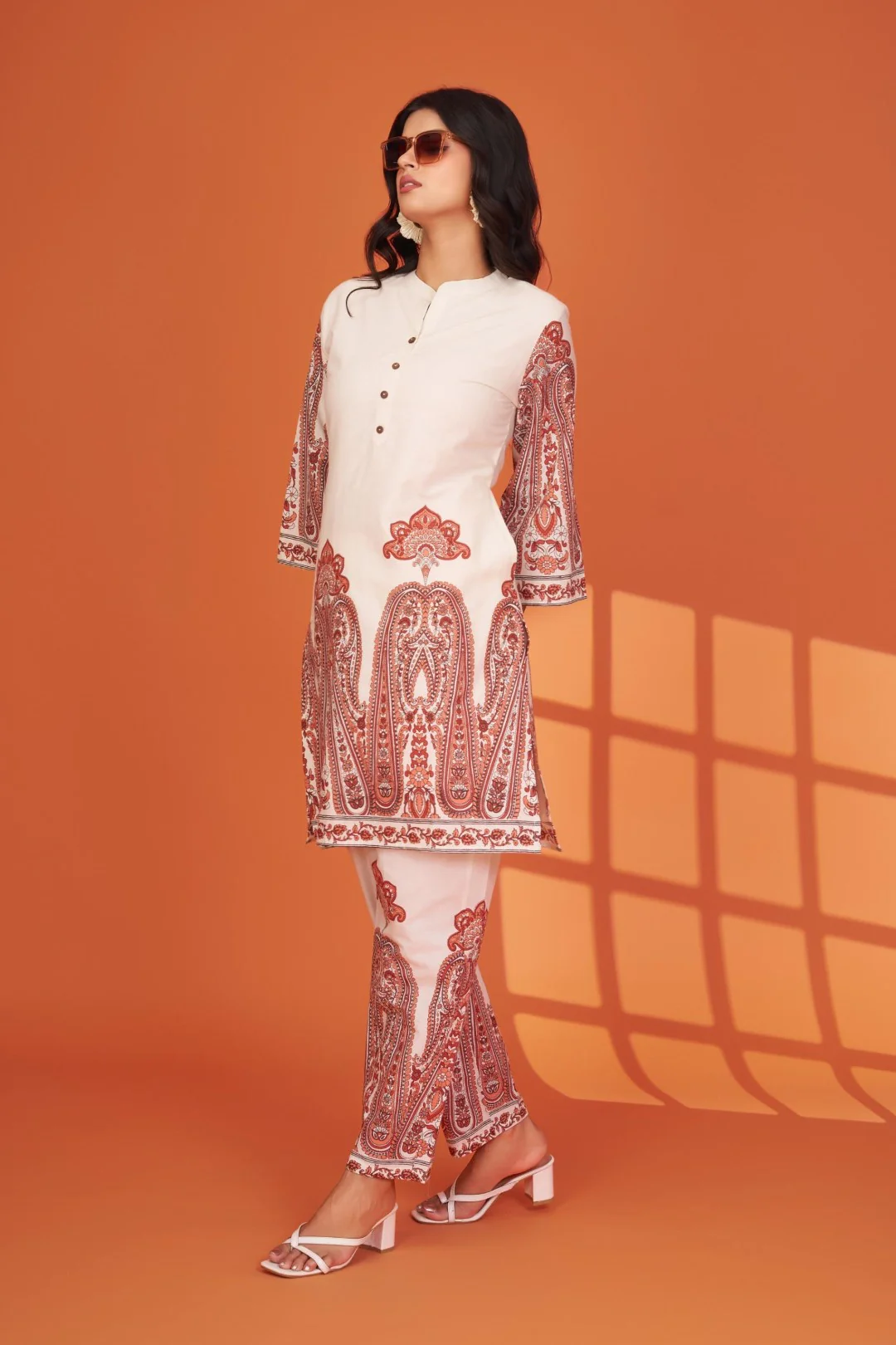 Maurya brink cotton co-ord set - Image 5