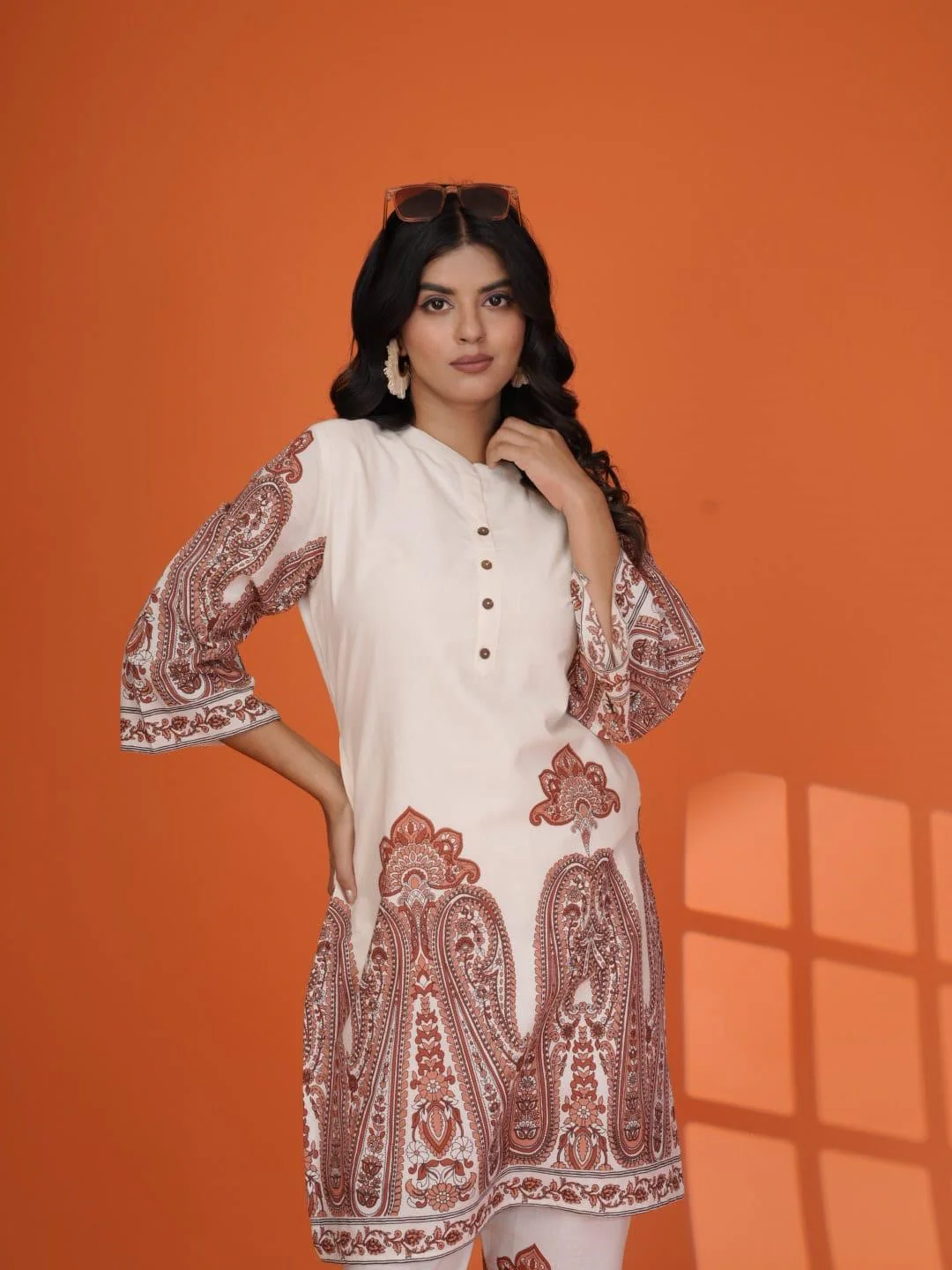 Maurya brink cotton co-ord set - Image 6