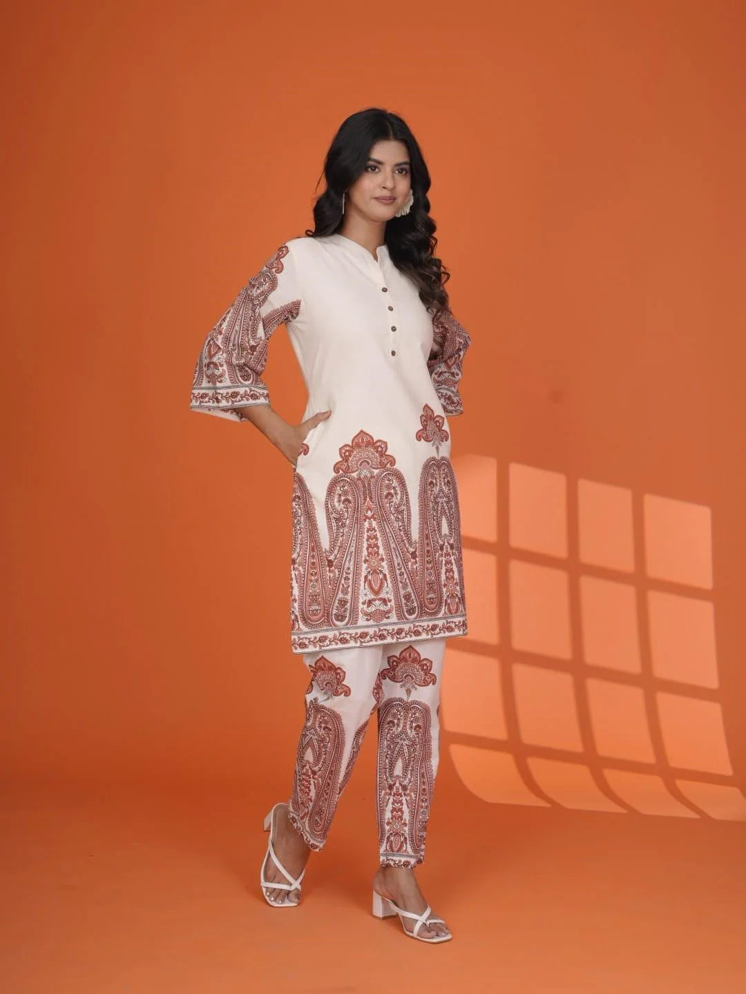 Maurya brink cotton co-ord set - Image 8