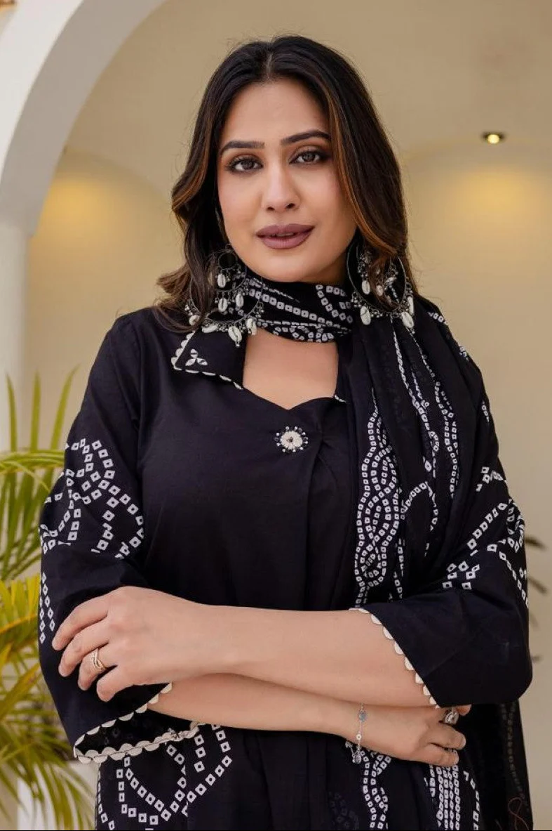 Girnar sable cotton suit set - Image 2
