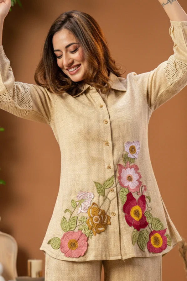 Opela caramel co-ord set - Image 2