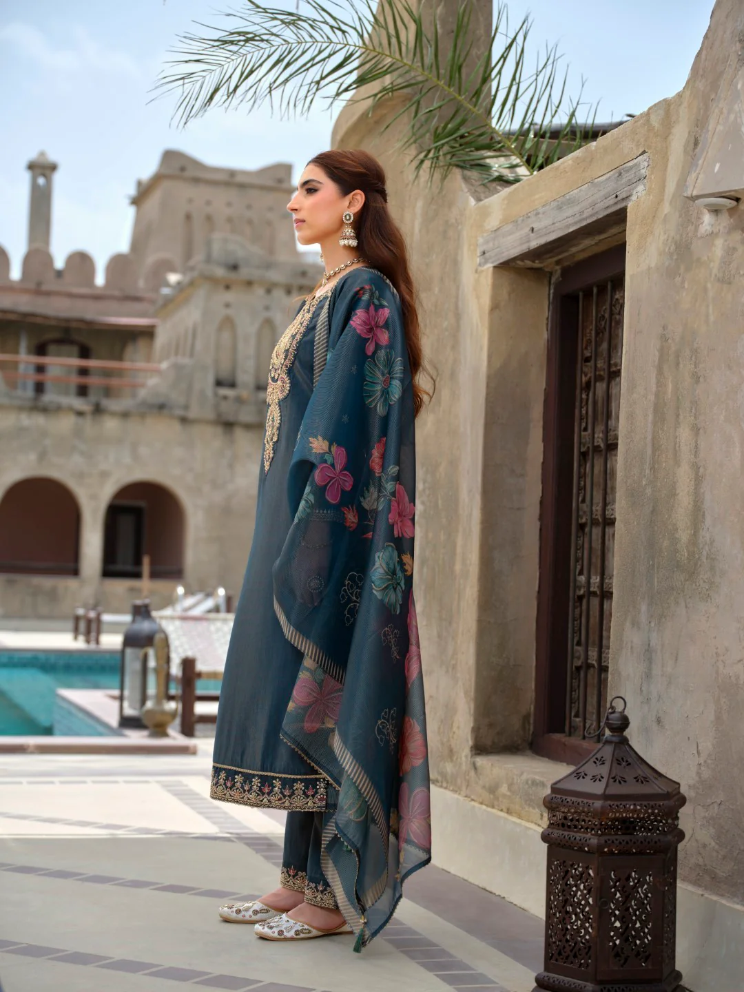 Vishesh Ash full work suit set - Image 7