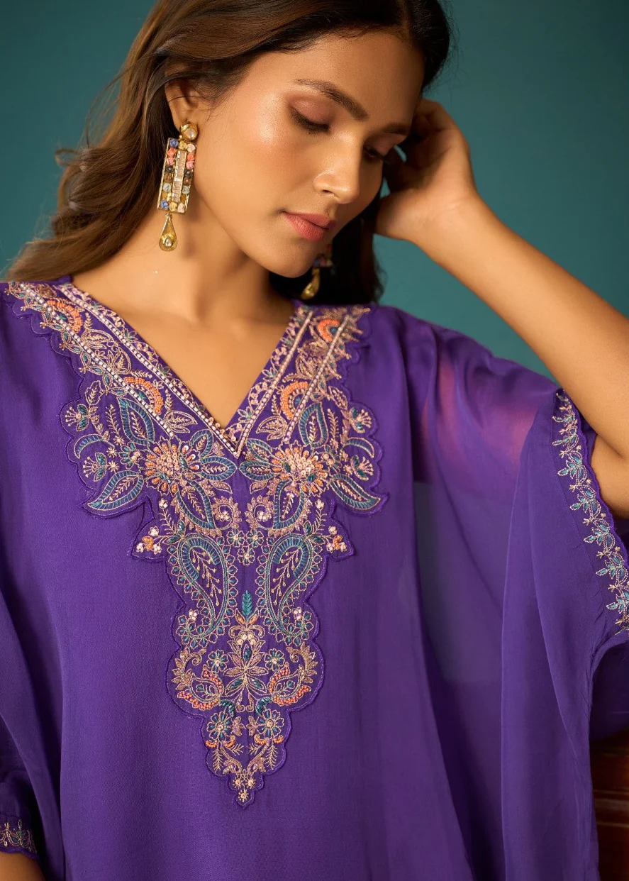 Aster Amethyst Premium Fusion Wear Set - Image 2