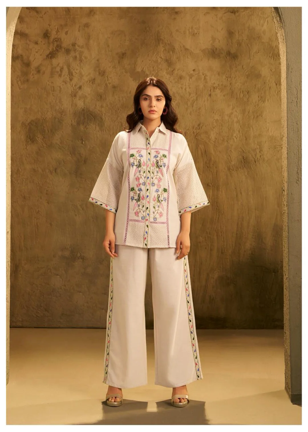 Rivera Daisy embroidery co-ord set - Image 6